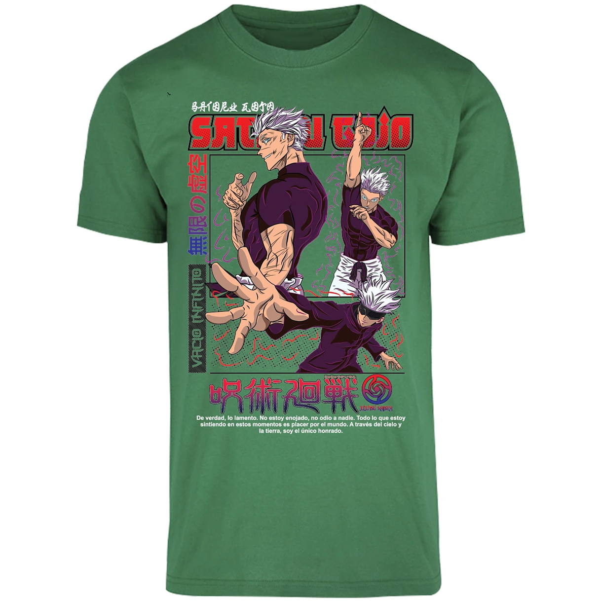 Playera Jujutsu Kaisen Gojo Anime para Adulto 30