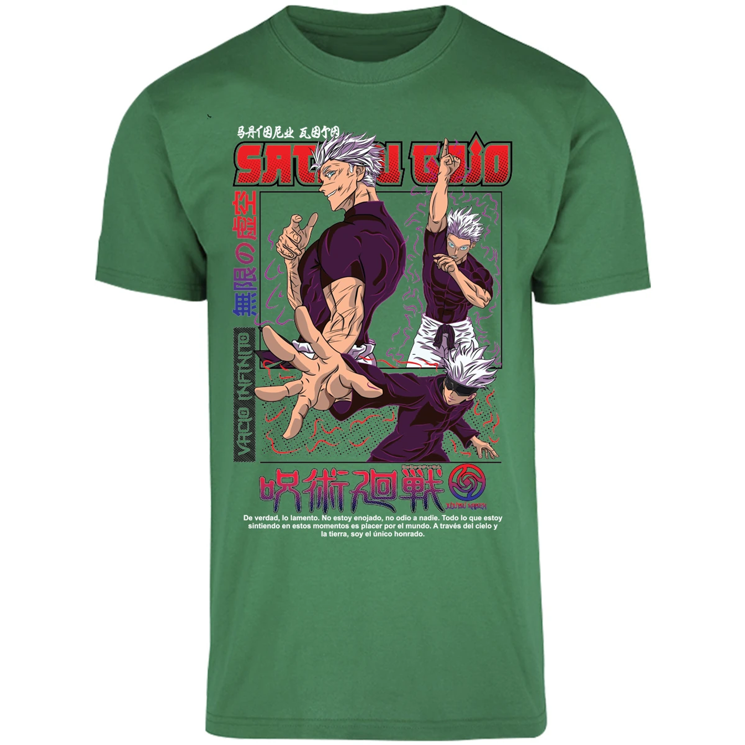 Playera Jujutsu Kaisen Gojo Anime para Adulto 30