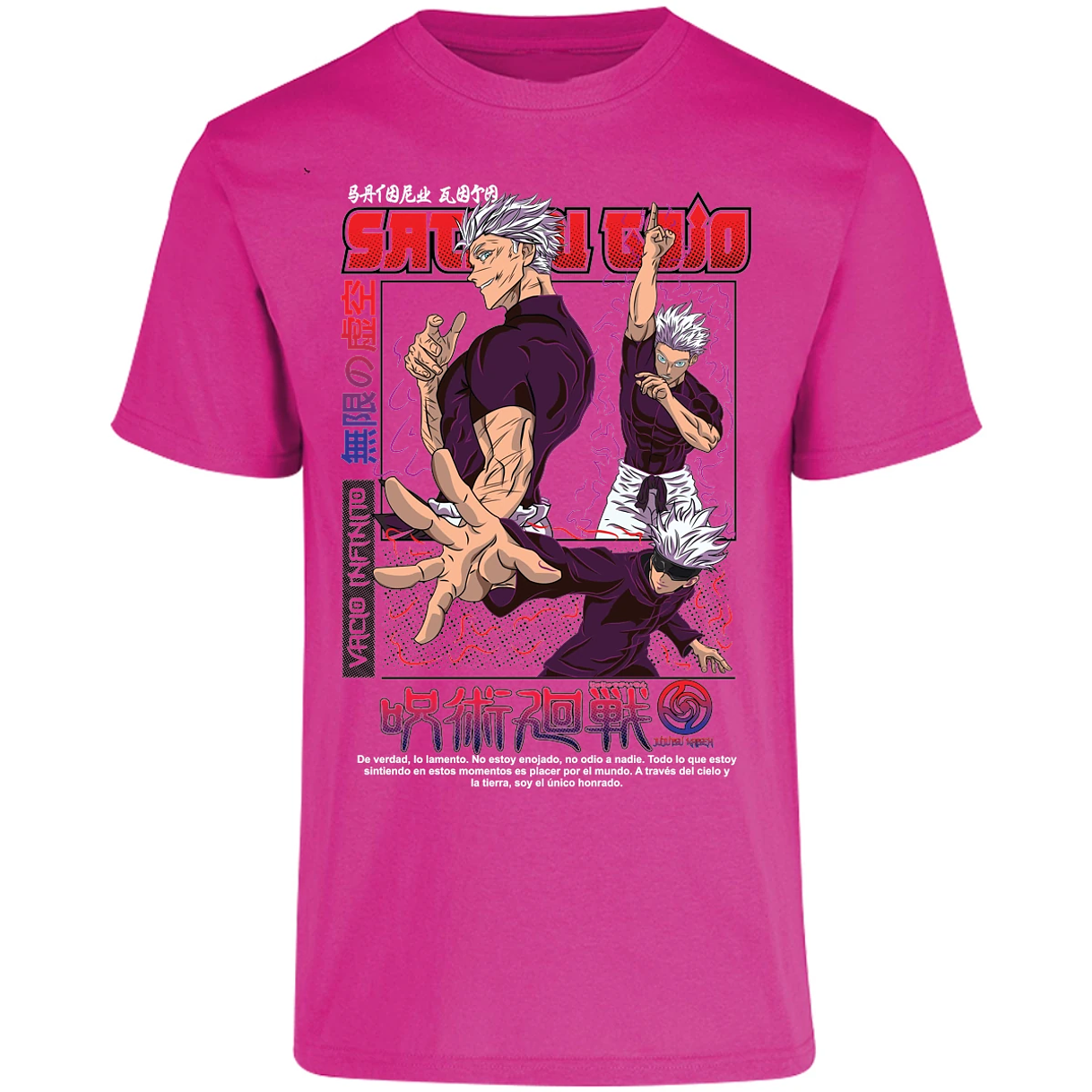 Playera Jujutsu Kaisen Gojo Anime para Adulto 20