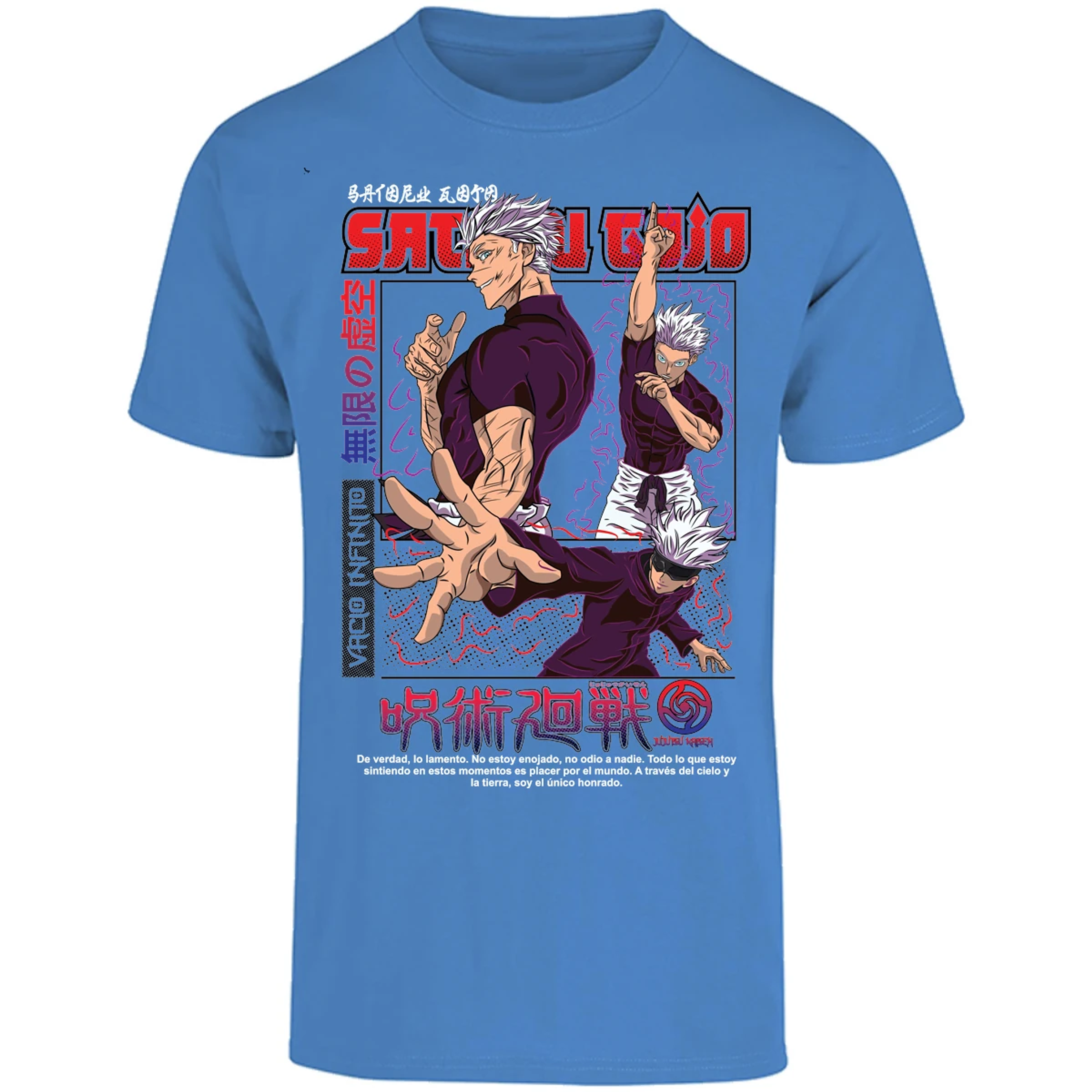 Playera Jujutsu Kaisen Gojo Anime para Adulto 26