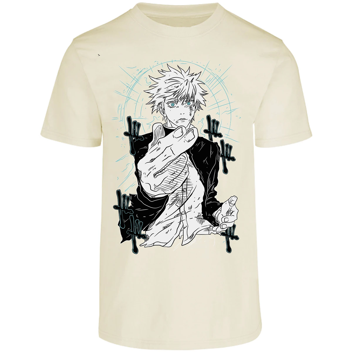 Playera Jujutsu Kaisen Gojo Basic para Adulto 10