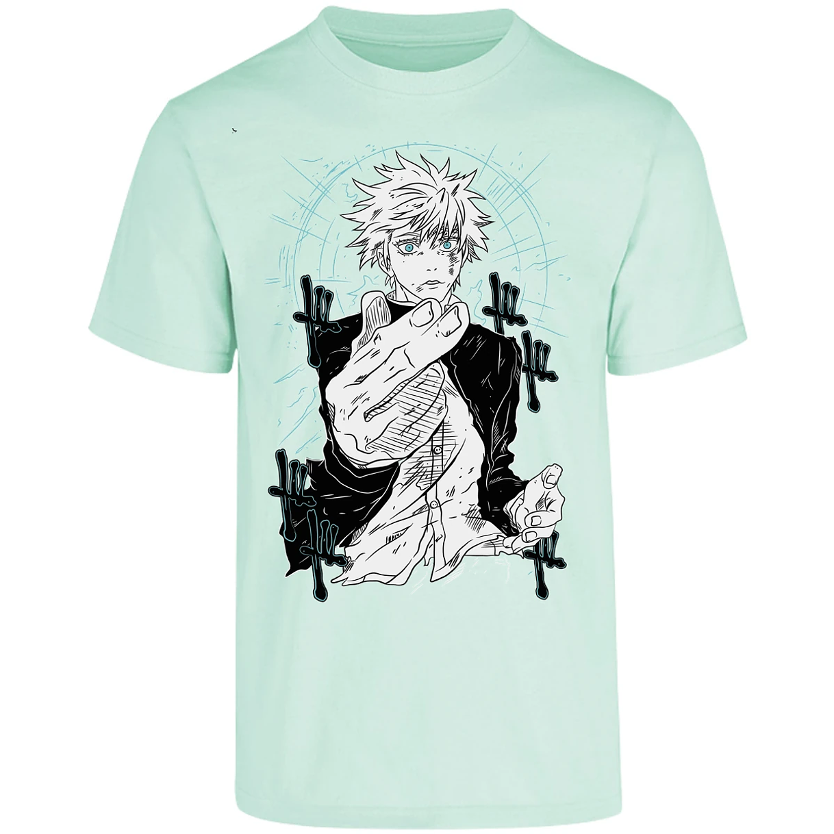 Playera Jujutsu Kaisen Gojo Basic para Adulto 17