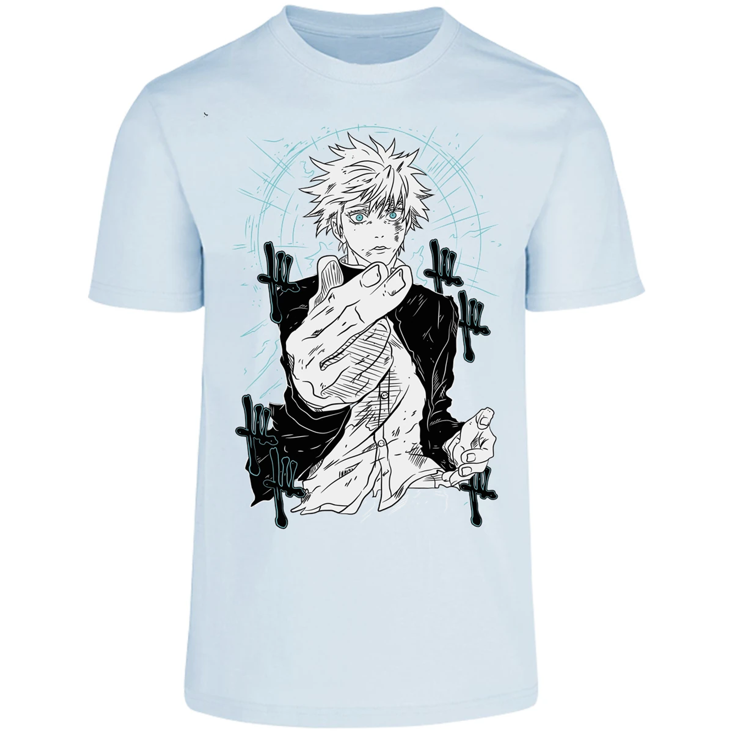 Playera Jujutsu Kaisen Gojo Basic para Adulto 20