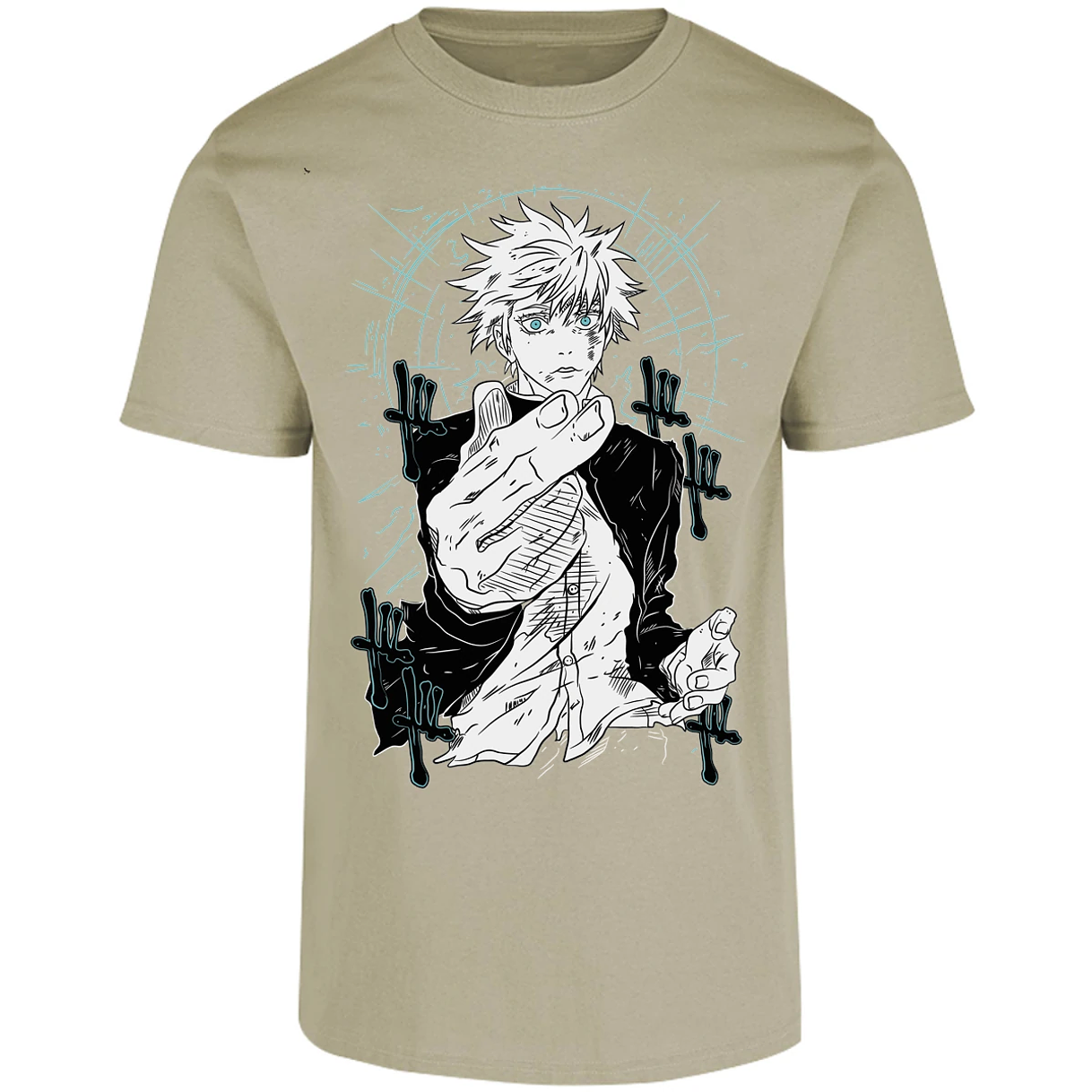 Playera Jujutsu Kaisen Gojo Basic para Adulto 4