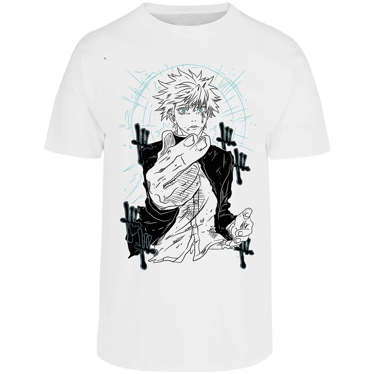 Playera Jujutsu Kaisen Gojo Basic para Adulto 15