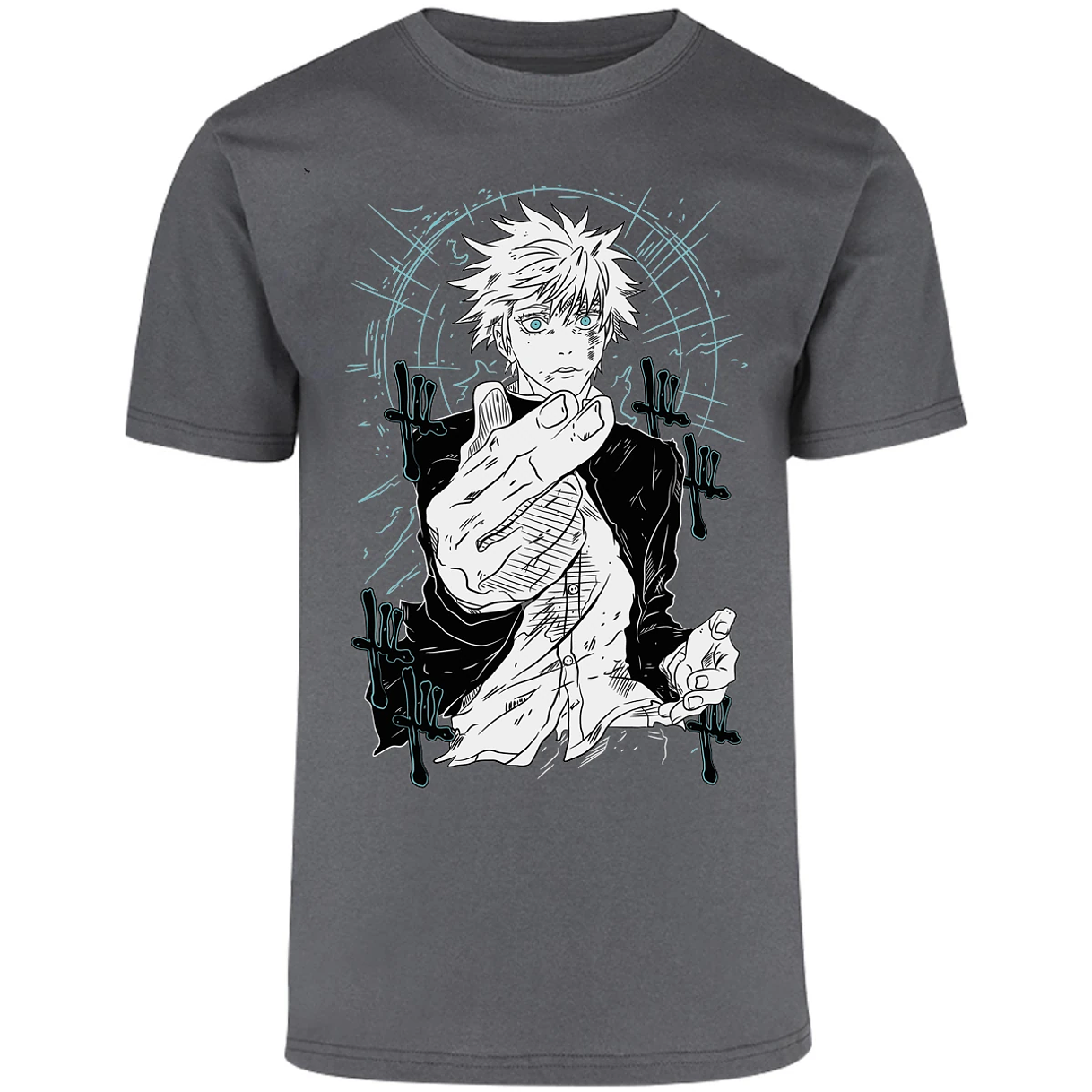 Playera Jujutsu Kaisen Gojo Basic para Adulto 21