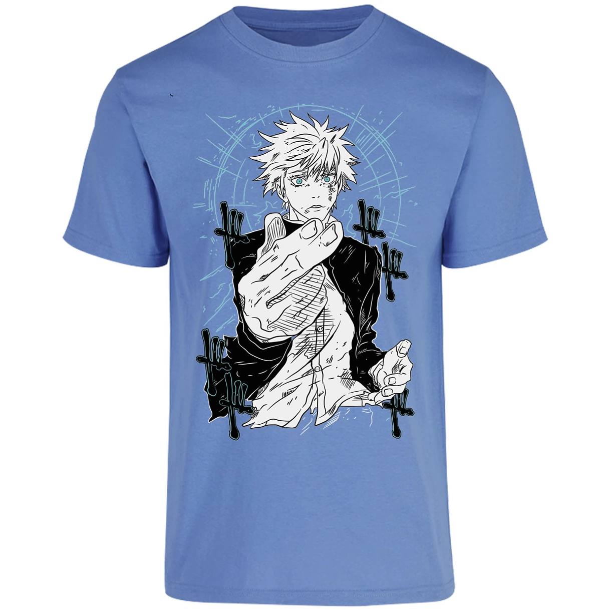 Playera Jujutsu Kaisen Gojo Basic para Adulto 25