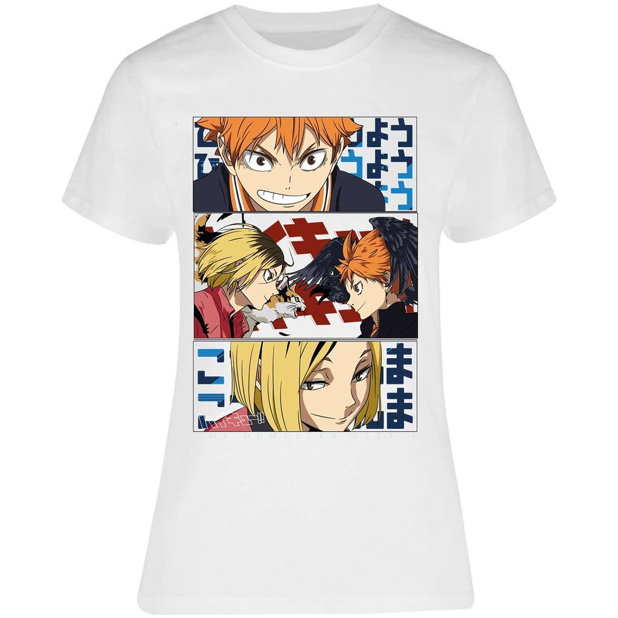 Blusa Haikyuu Haikyuu Dumpster Battle Blusa para Mujer 3