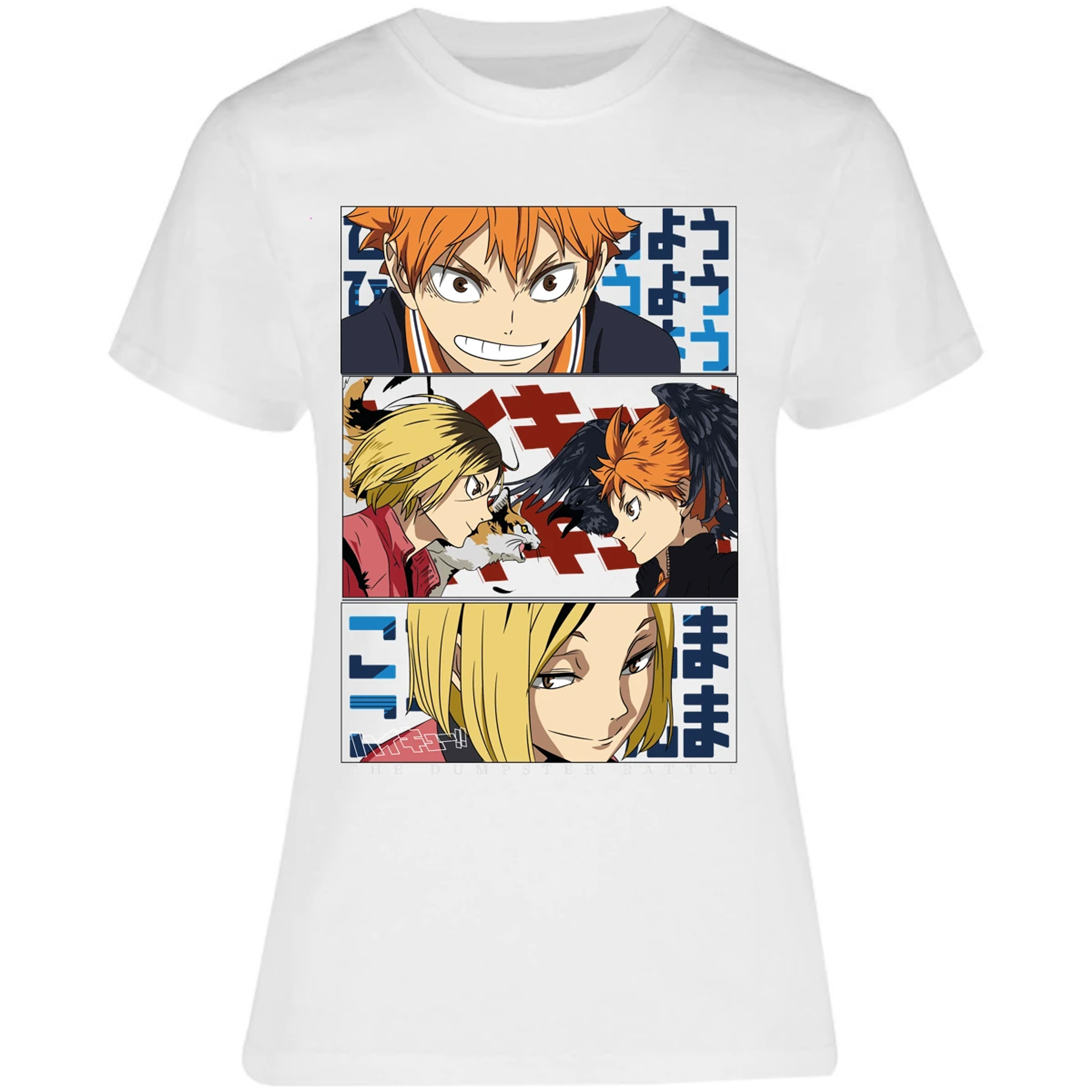 Blusa Haikyuu Haikyuu Dumpster Battle Blusa para Mujer 3
