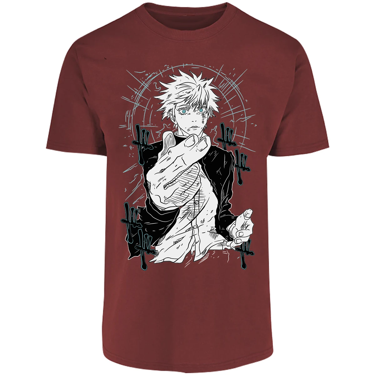 Playera Jujutsu Kaisen Gojo Basic para Adulto 5