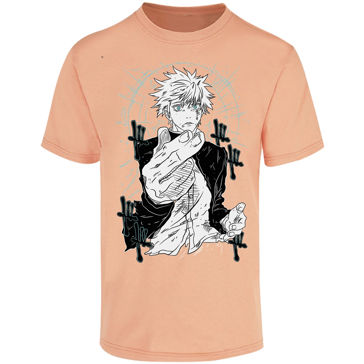 Playera Jujutsu Kaisen Gojo Basic para Adulto 12