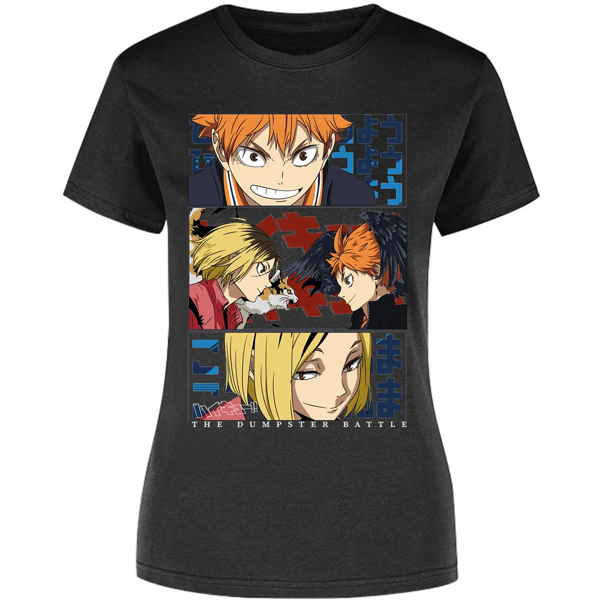 Blusa Haikyuu Haikyuu Dumpster Battle Blusa para Mujer 1