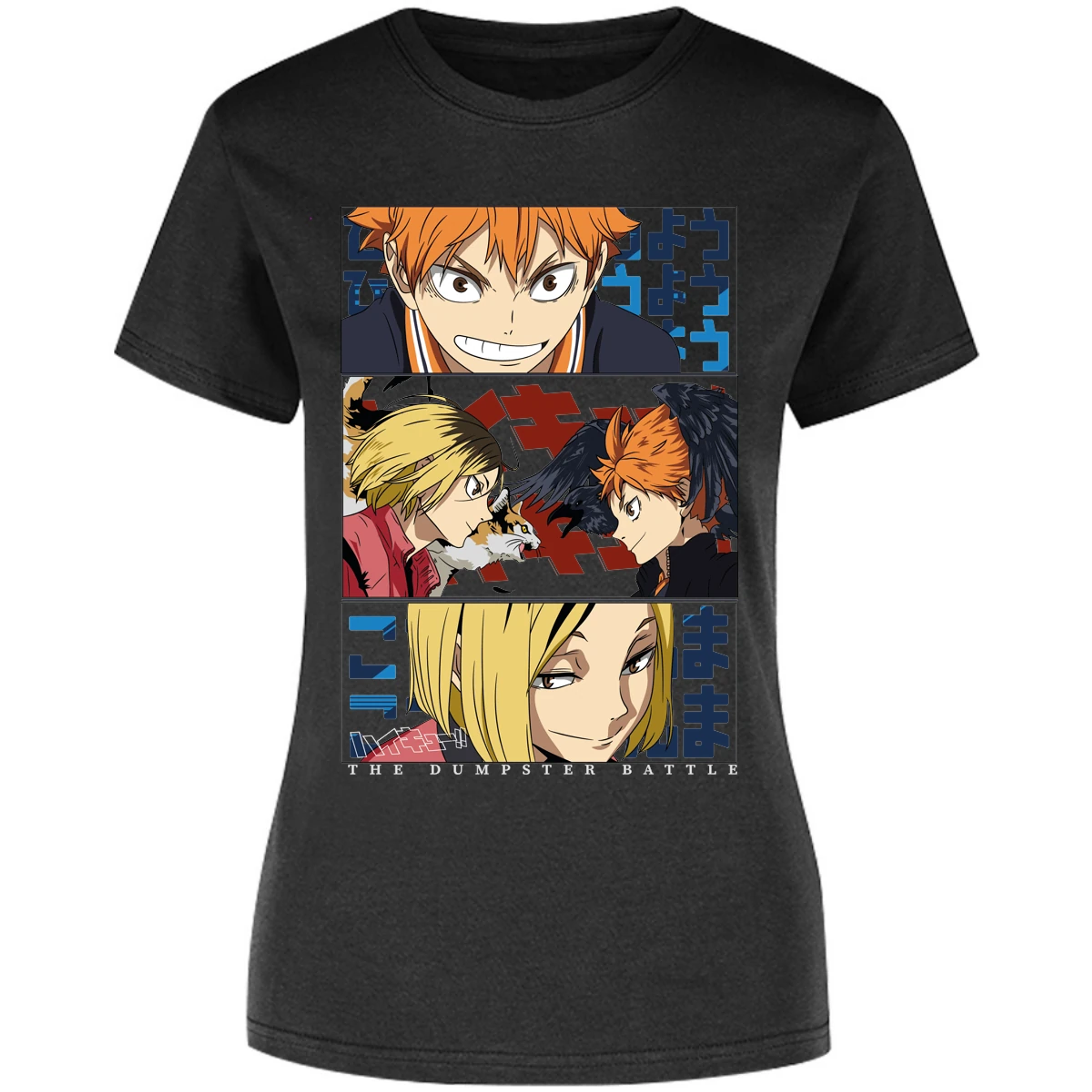 Blusa Haikyuu Haikyuu Dumpster Battle Blusa para Mujer 1