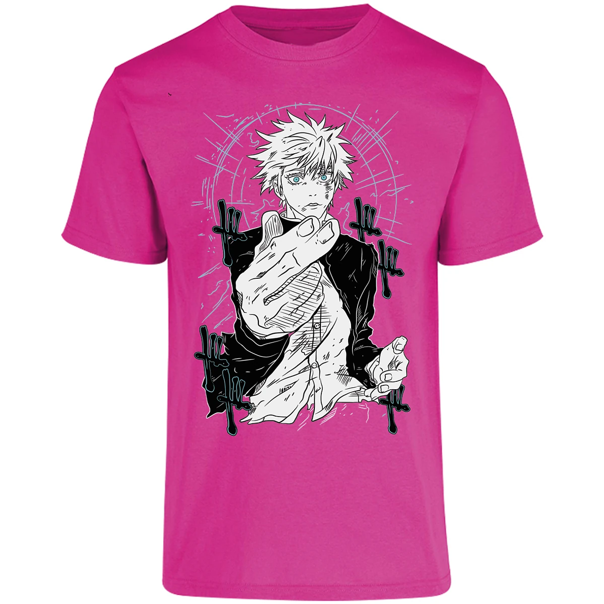 Playera Jujutsu Kaisen Gojo Basic para Adulto 18