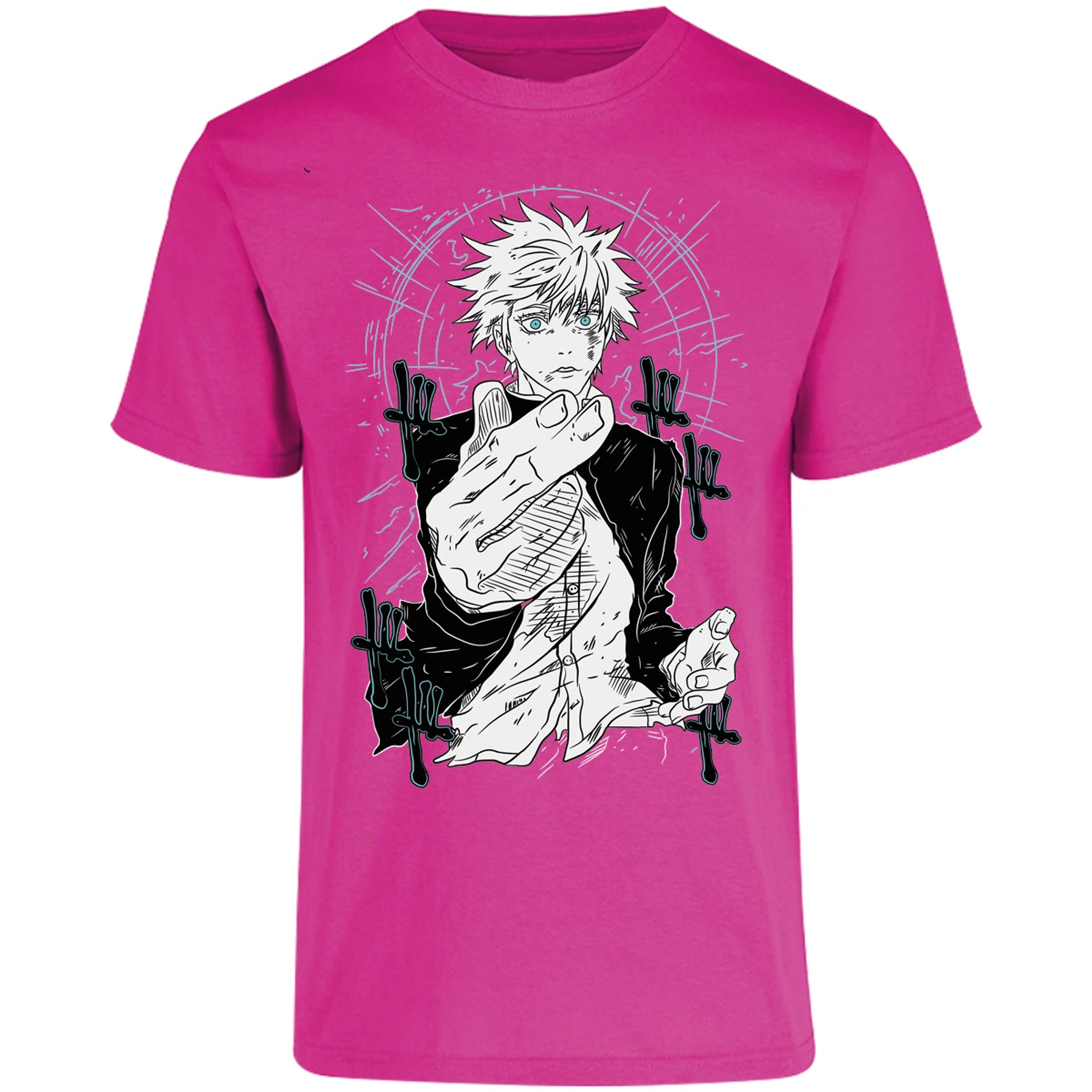 Playera Jujutsu Kaisen Gojo Basic para Adulto 18