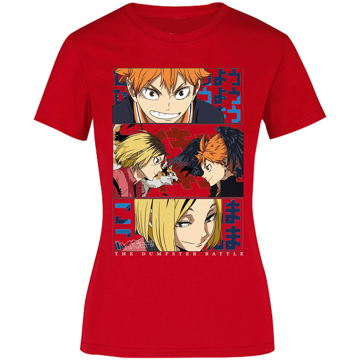 Blusa Haikyuu Haikyuu Dumpster Battle Blusa para Mujer 4