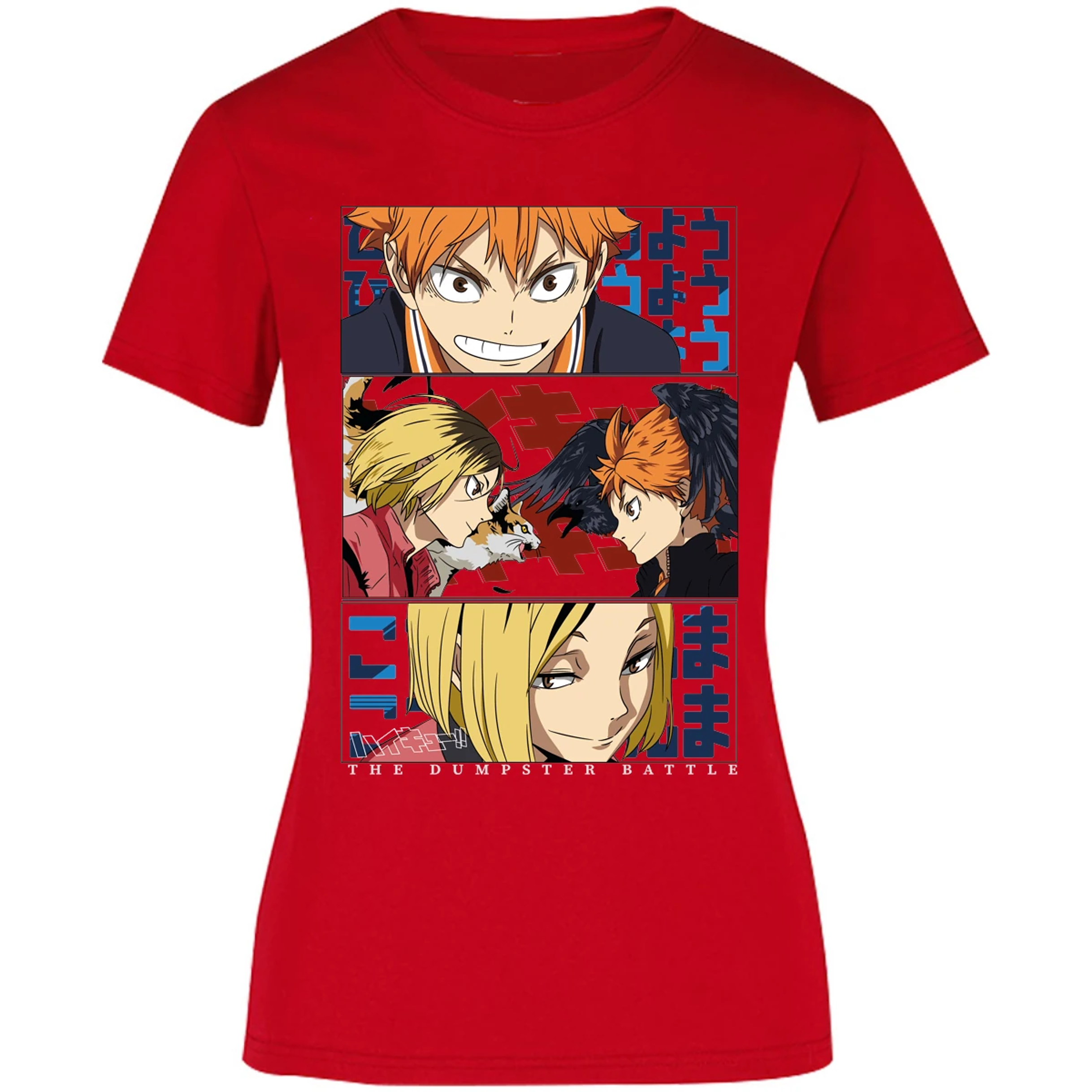 Blusa Haikyuu Haikyuu Dumpster Battle Blusa para Mujer 4