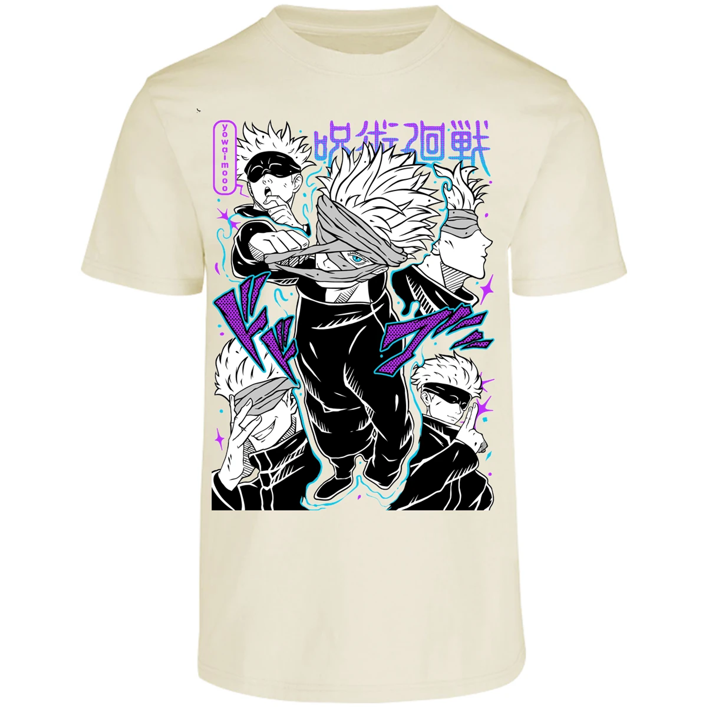 Playera Jujutsu Kaisen Gojo Eye para Adulto 15
