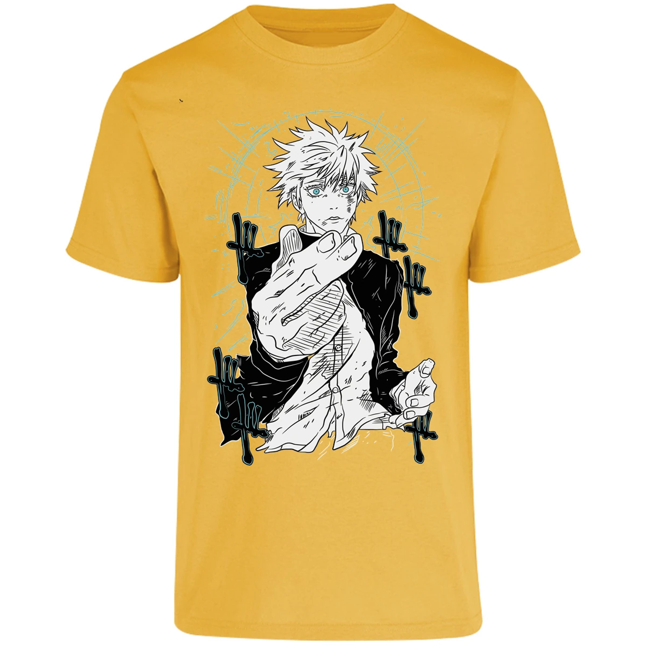 Playera Jujutsu Kaisen Gojo Basic para Adulto 14