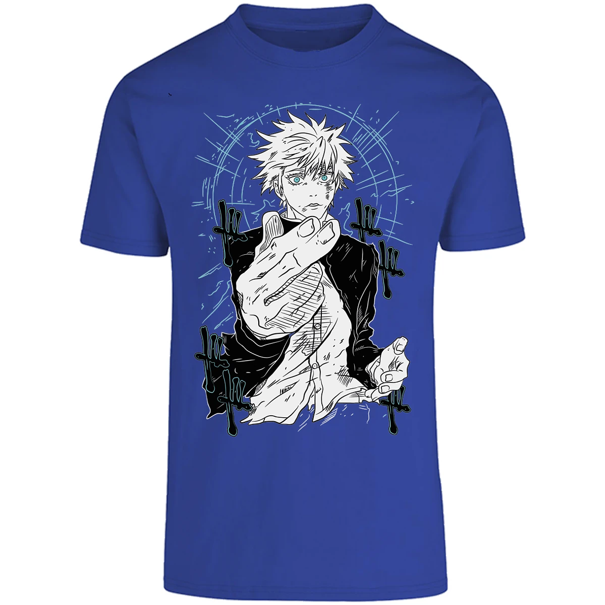 Playera Jujutsu Kaisen Gojo Basic para Adulto 16