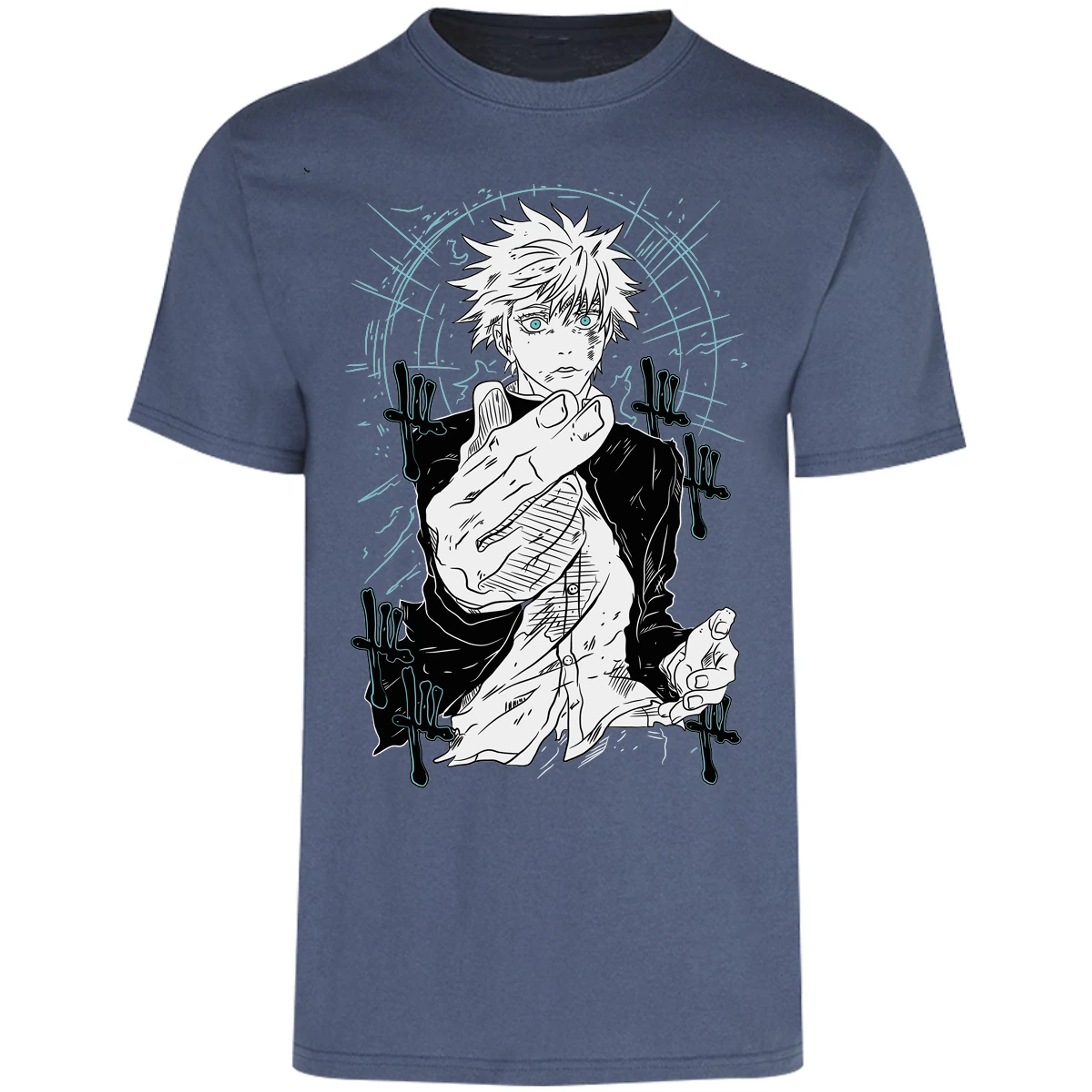 Playera Jujutsu Kaisen Gojo Basic para Adulto 22