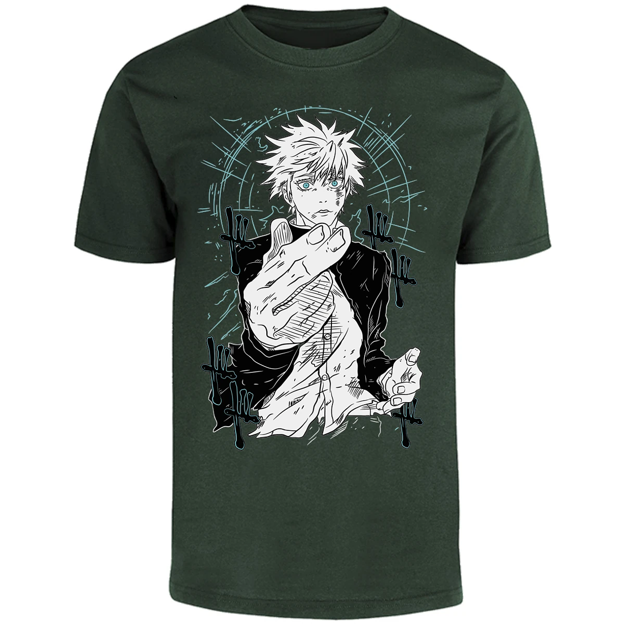 Playera Jujutsu Kaisen Gojo Basic para Adulto 27