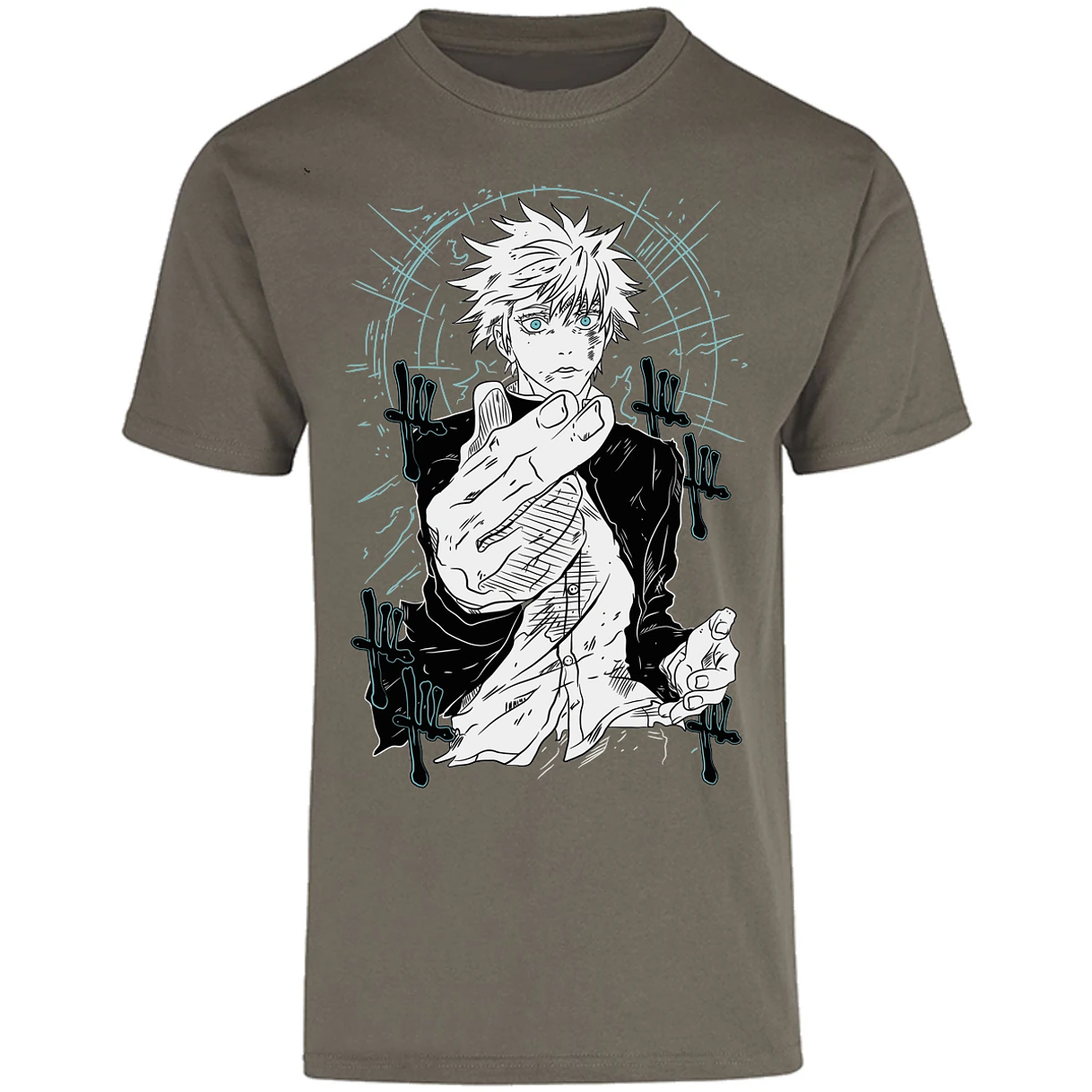 Playera Jujutsu Kaisen Gojo Basic para Adulto 30