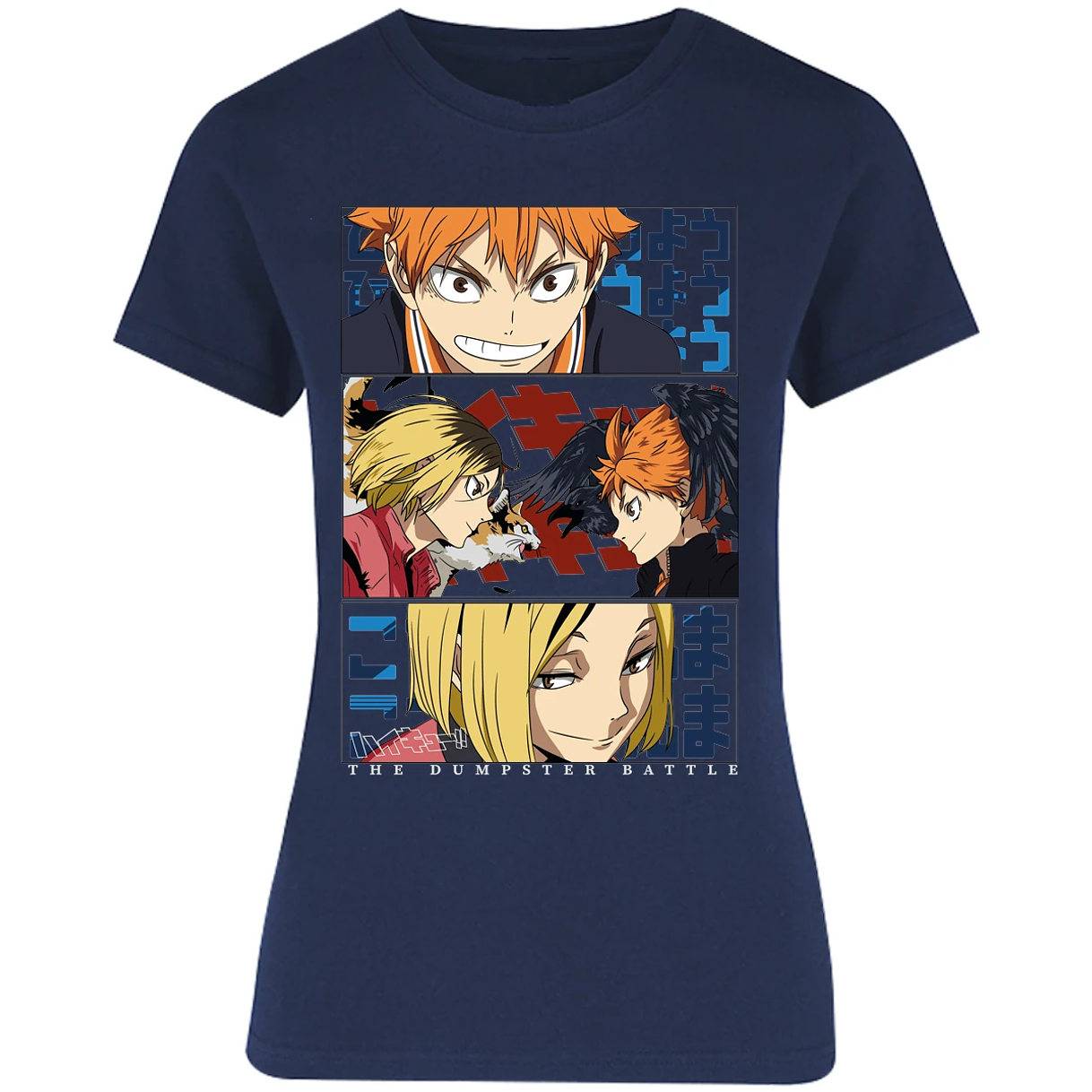 Blusa Haikyuu Haikyuu Dumpster Battle Blusa para Mujer 2