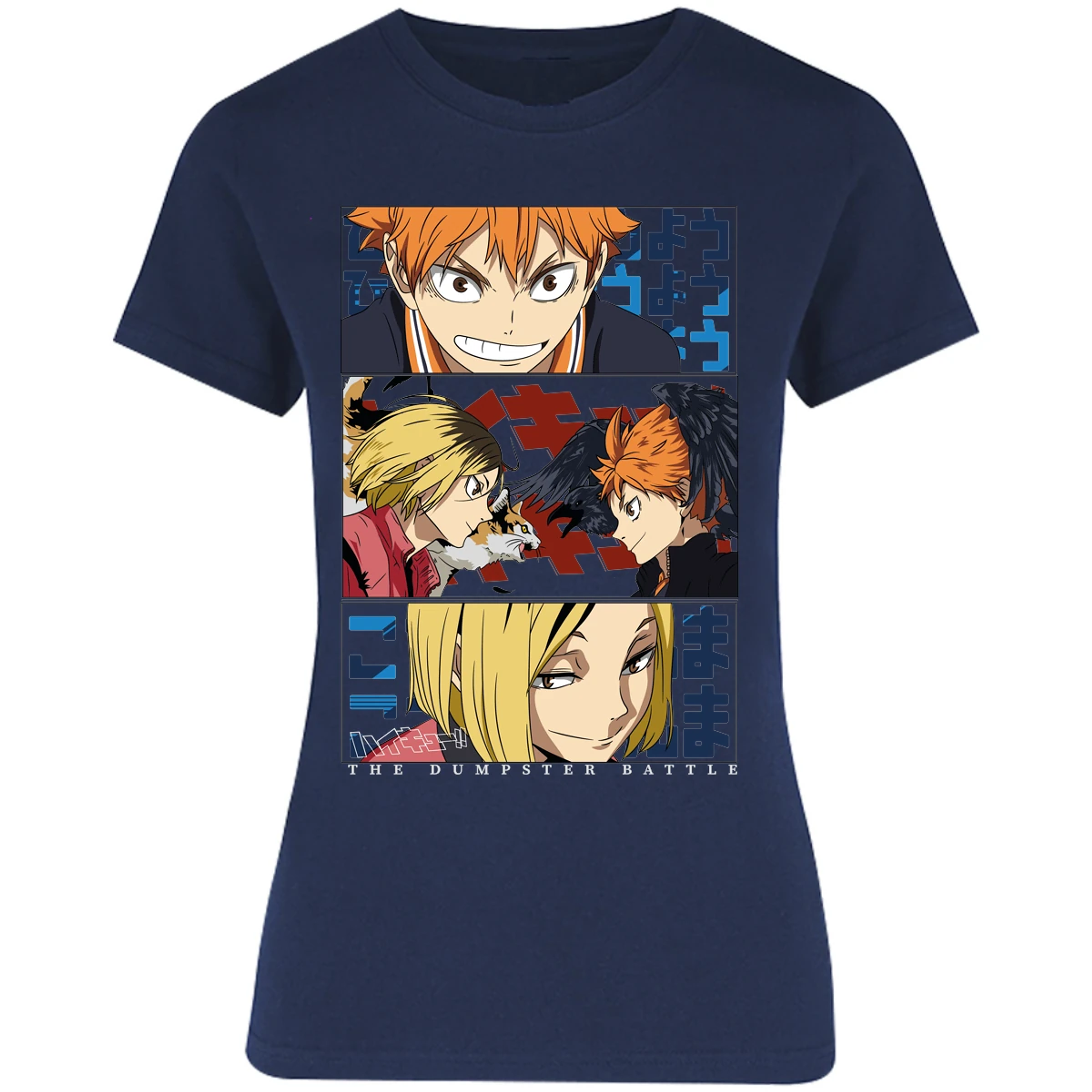 Blusa Haikyuu Haikyuu Dumpster Battle Blusa para Mujer 2