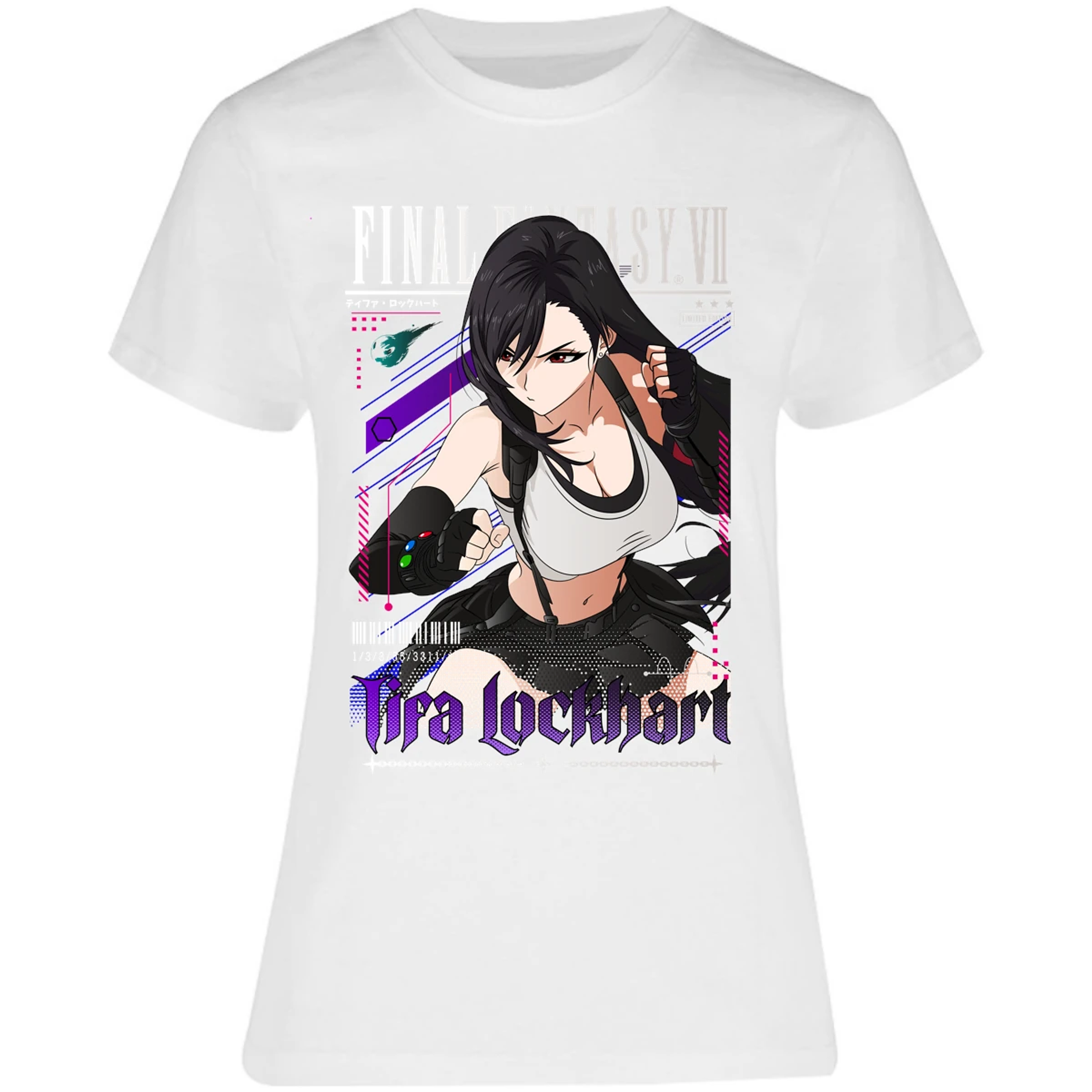 Blusa Final Fantasy Vii Tifa Lockhart Blusa para Mujer 4
