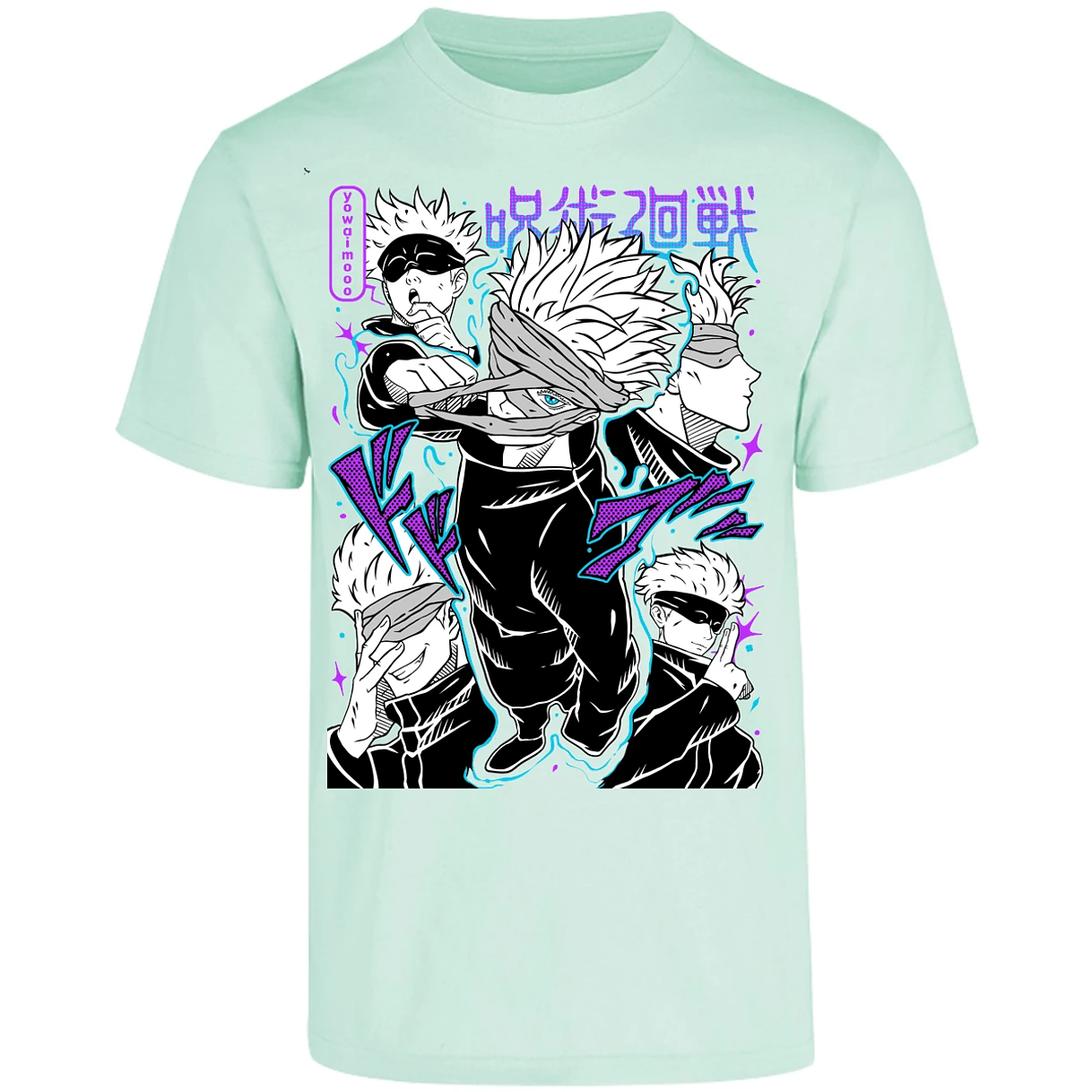 Playera Jujutsu Kaisen Gojo Eye para Adulto 11