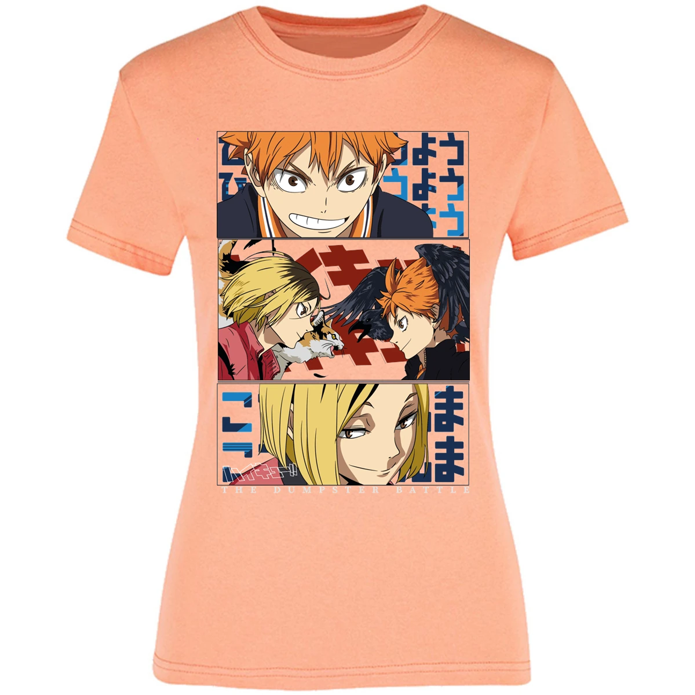 Blusa Haikyuu Haikyuu Dumpster Battle Blusa para Mujer 6