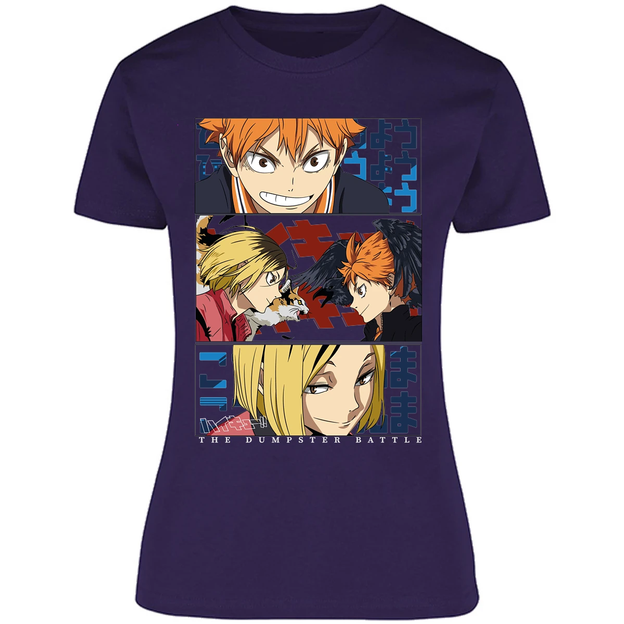 Blusa Haikyuu Haikyuu Dumpster Battle Blusa para Mujer 8