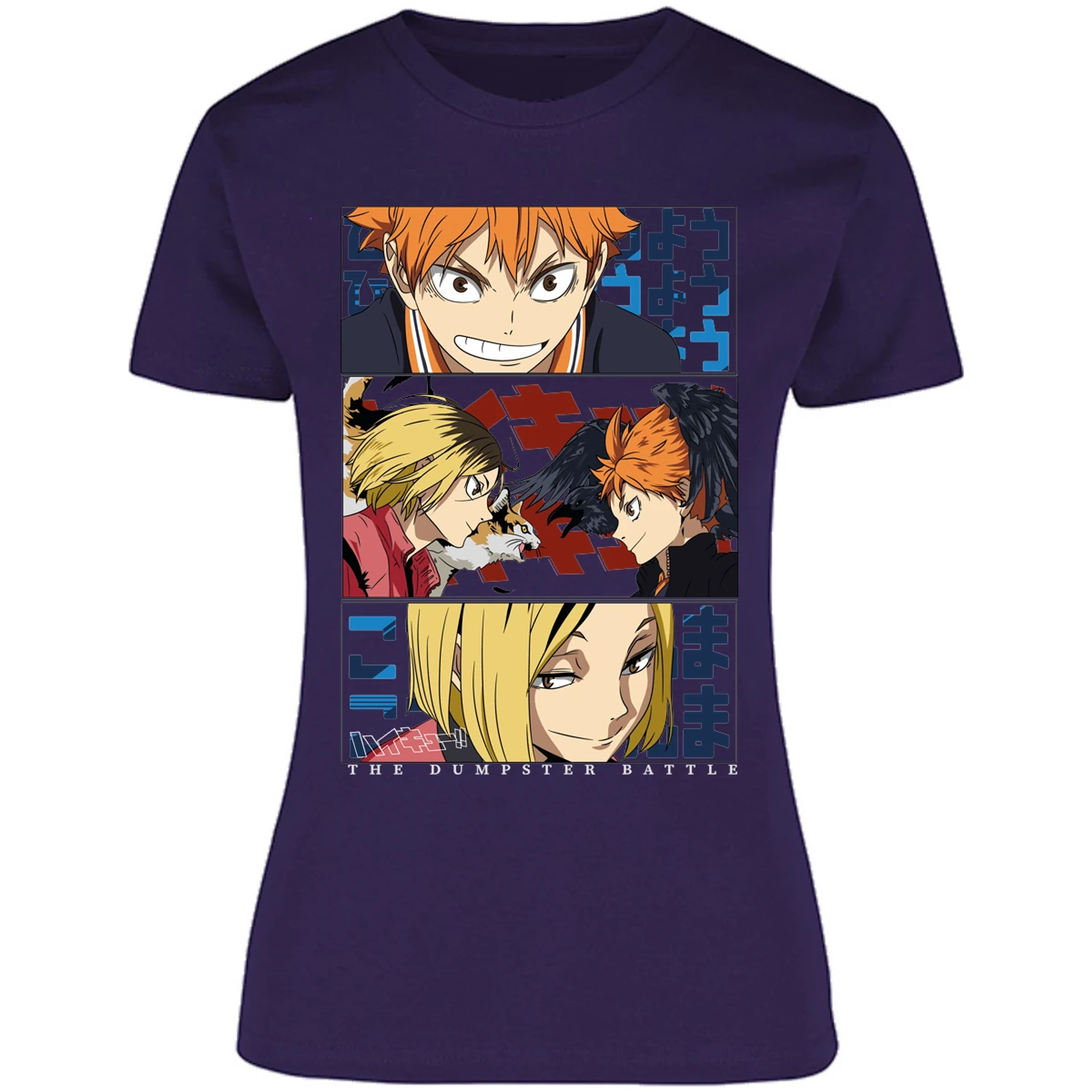 Blusa Haikyuu Haikyuu Dumpster Battle Blusa para Mujer 8