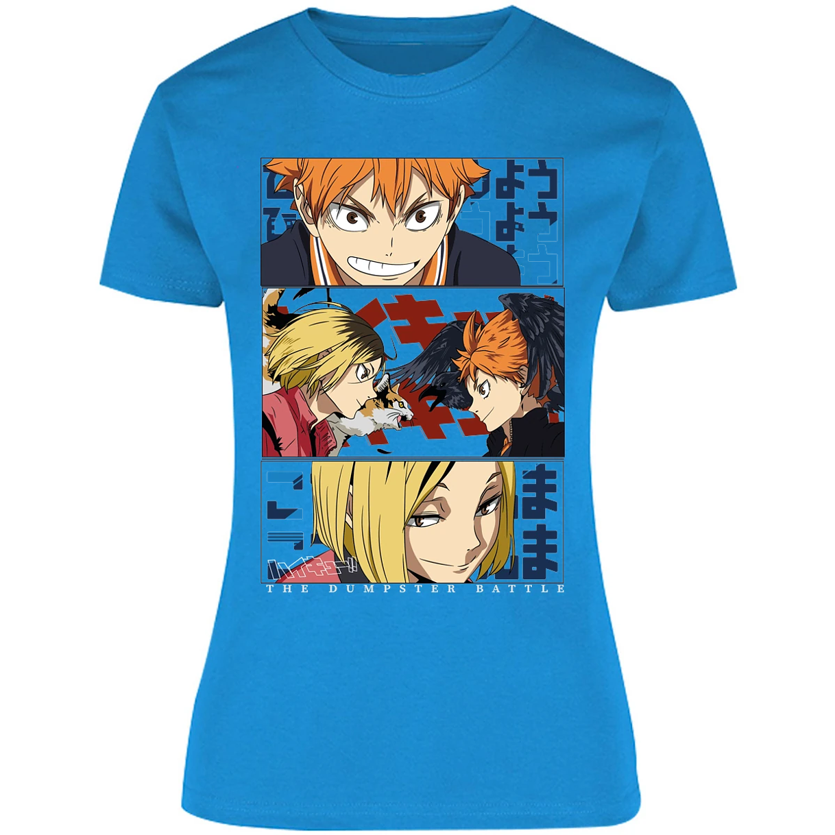 Blusa Haikyuu Haikyuu Dumpster Battle Blusa para Mujer 12