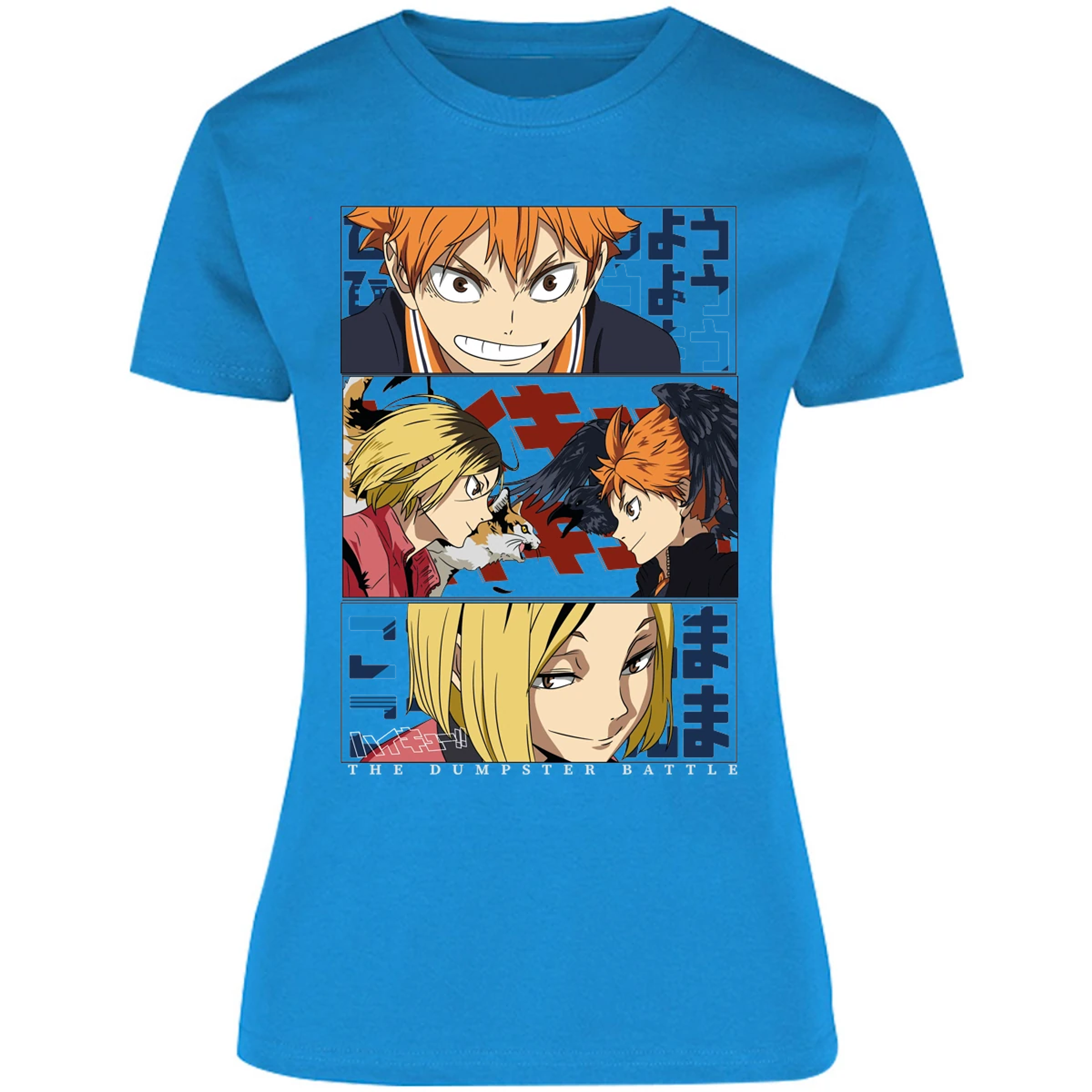 Blusa Haikyuu Haikyuu Dumpster Battle Blusa para Mujer 12