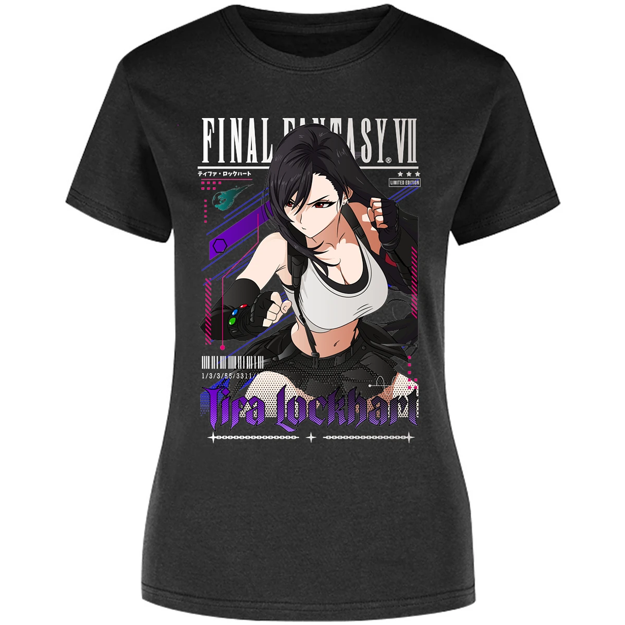 Blusa Final Fantasy Vii Tifa Lockhart Blusa para Mujer 18