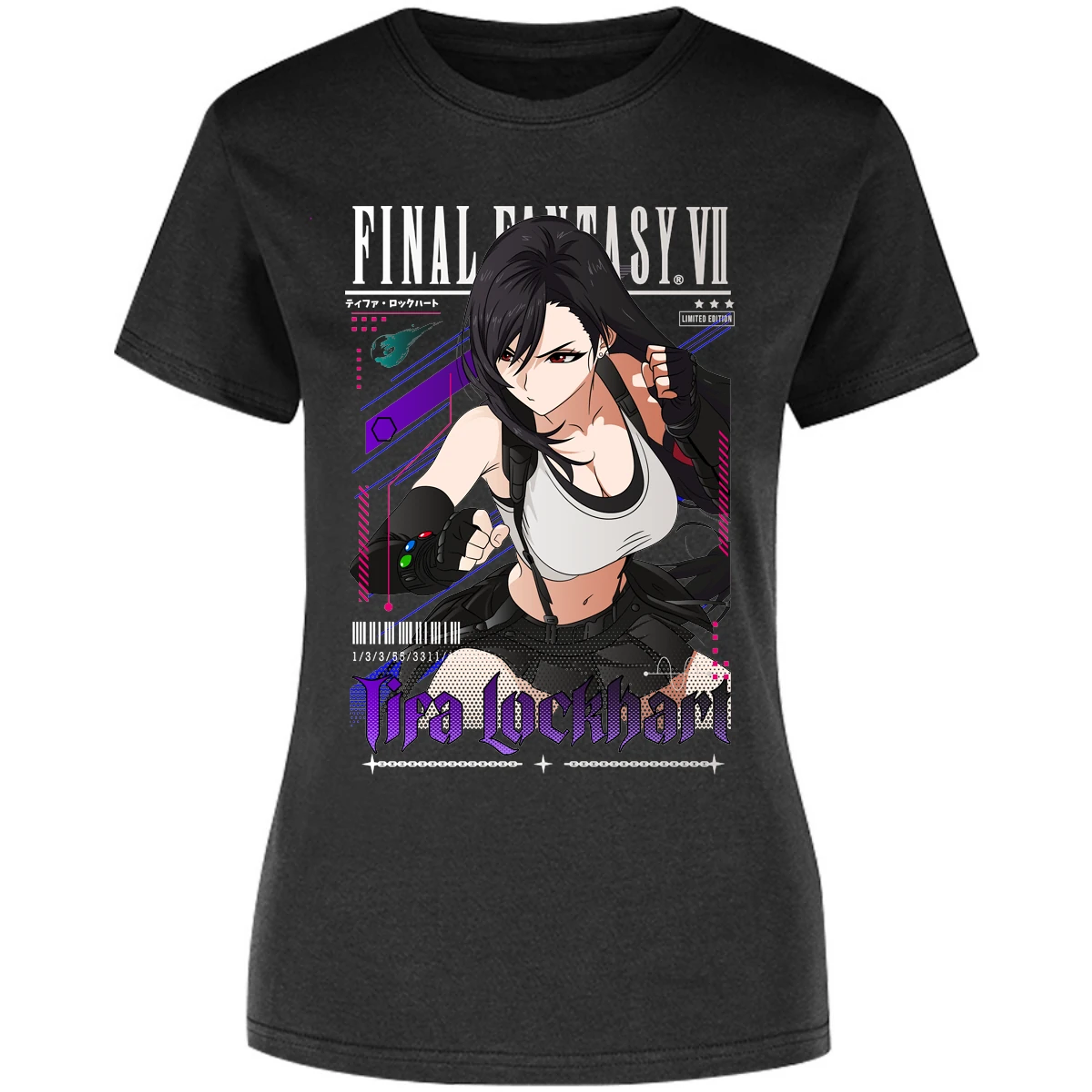 Blusa Final Fantasy Vii Tifa Lockhart Blusa para Mujer 18