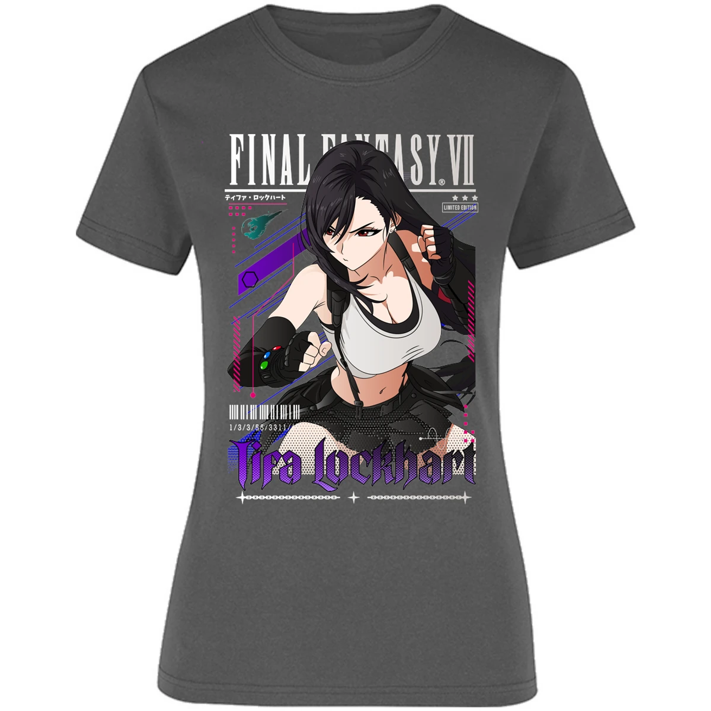 Blusa Final Fantasy Vii Tifa Lockhart Blusa para Mujer 8