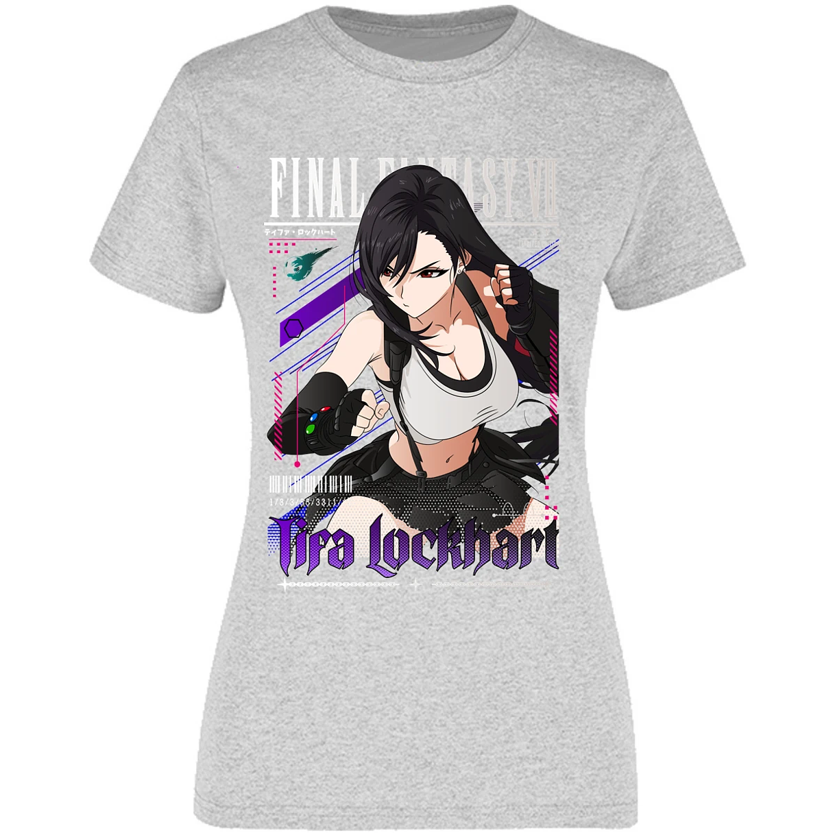 Blusa Final Fantasy Vii Tifa Lockhart Blusa para Mujer 11