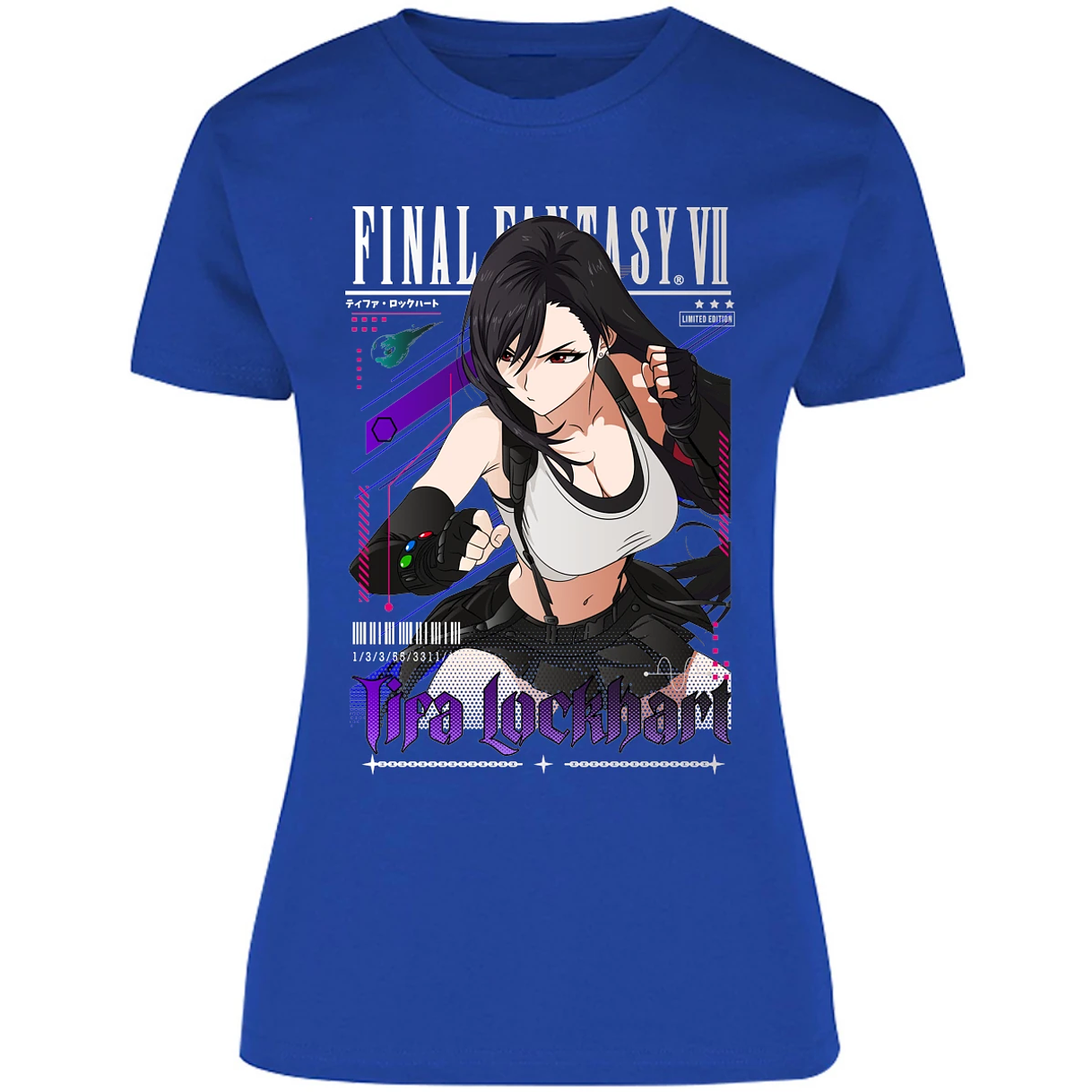 Blusa Final Fantasy Vii Tifa Lockhart Blusa para Mujer 1