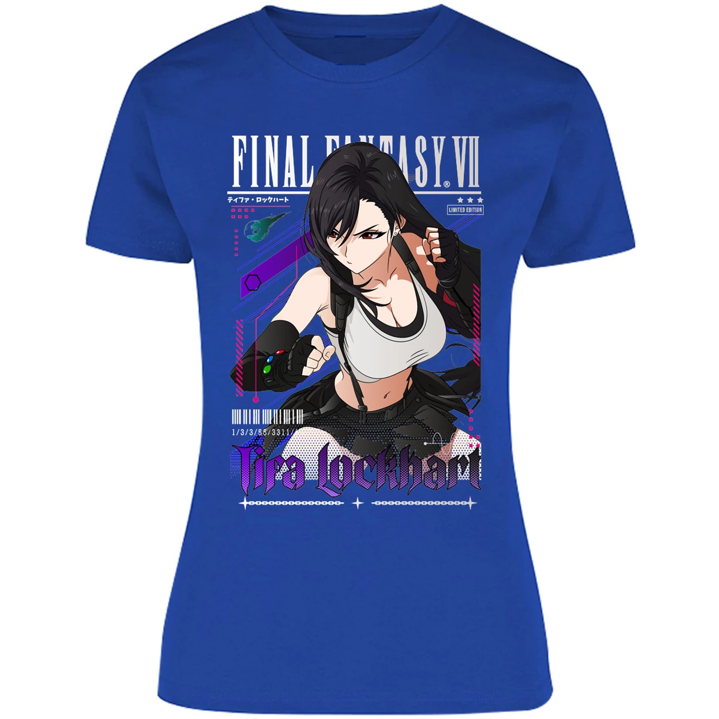 Blusa Final Fantasy Vii Tifa Lockhart Blusa para Mujer 1