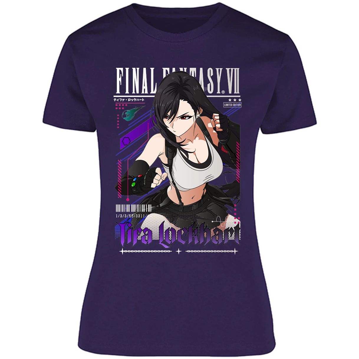 Blusa Final Fantasy Vii Tifa Lockhart Blusa para Mujer 2