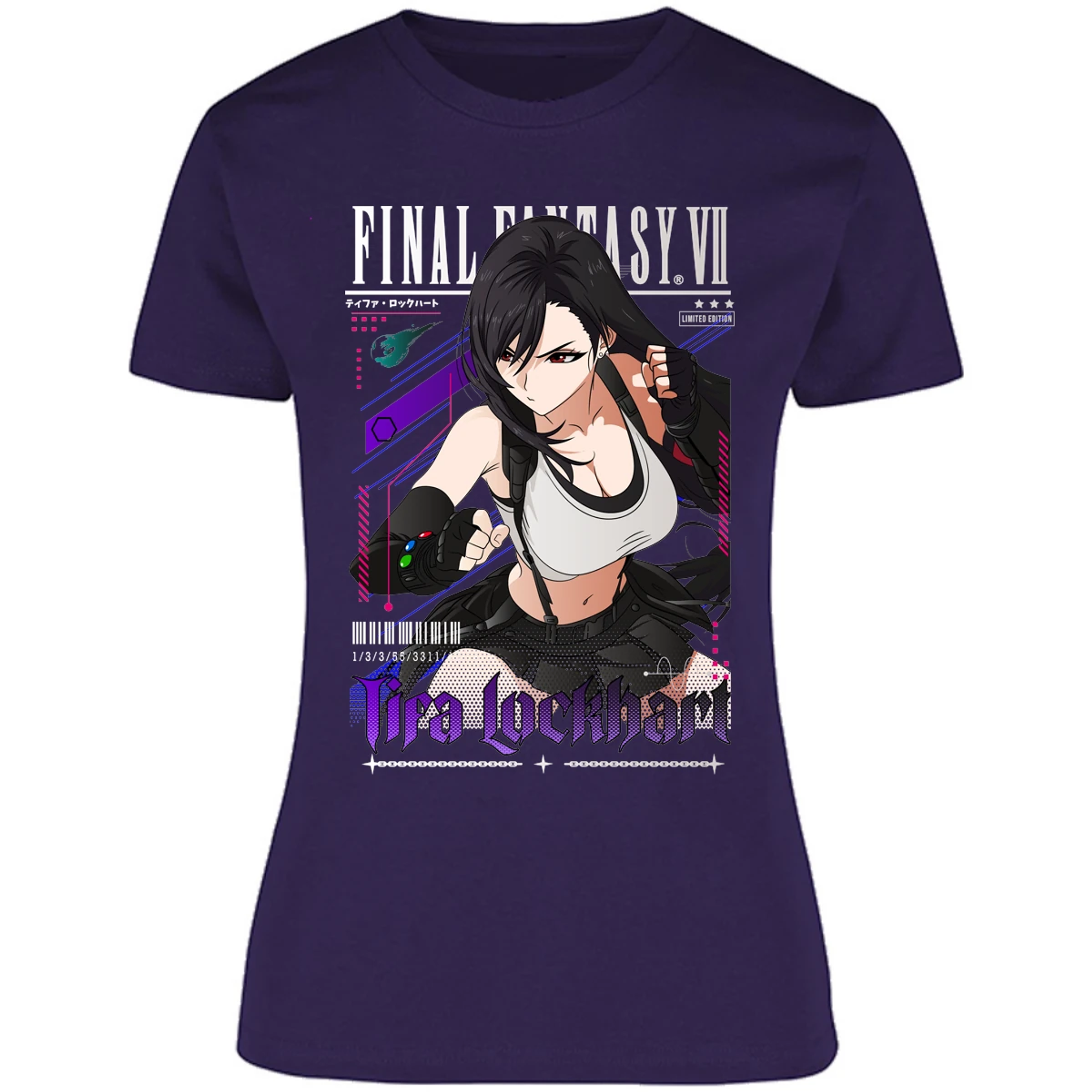 Blusa Final Fantasy Vii Tifa Lockhart Blusa para Mujer 2