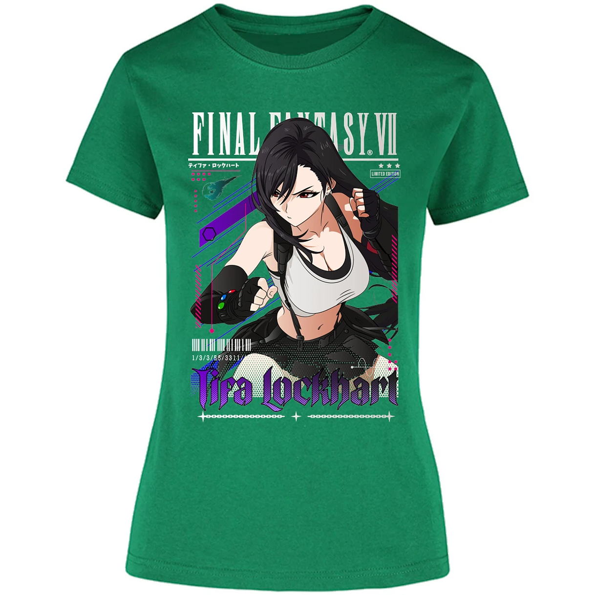 Blusa Final Fantasy Vii Tifa Lockhart Blusa para Mujer 3