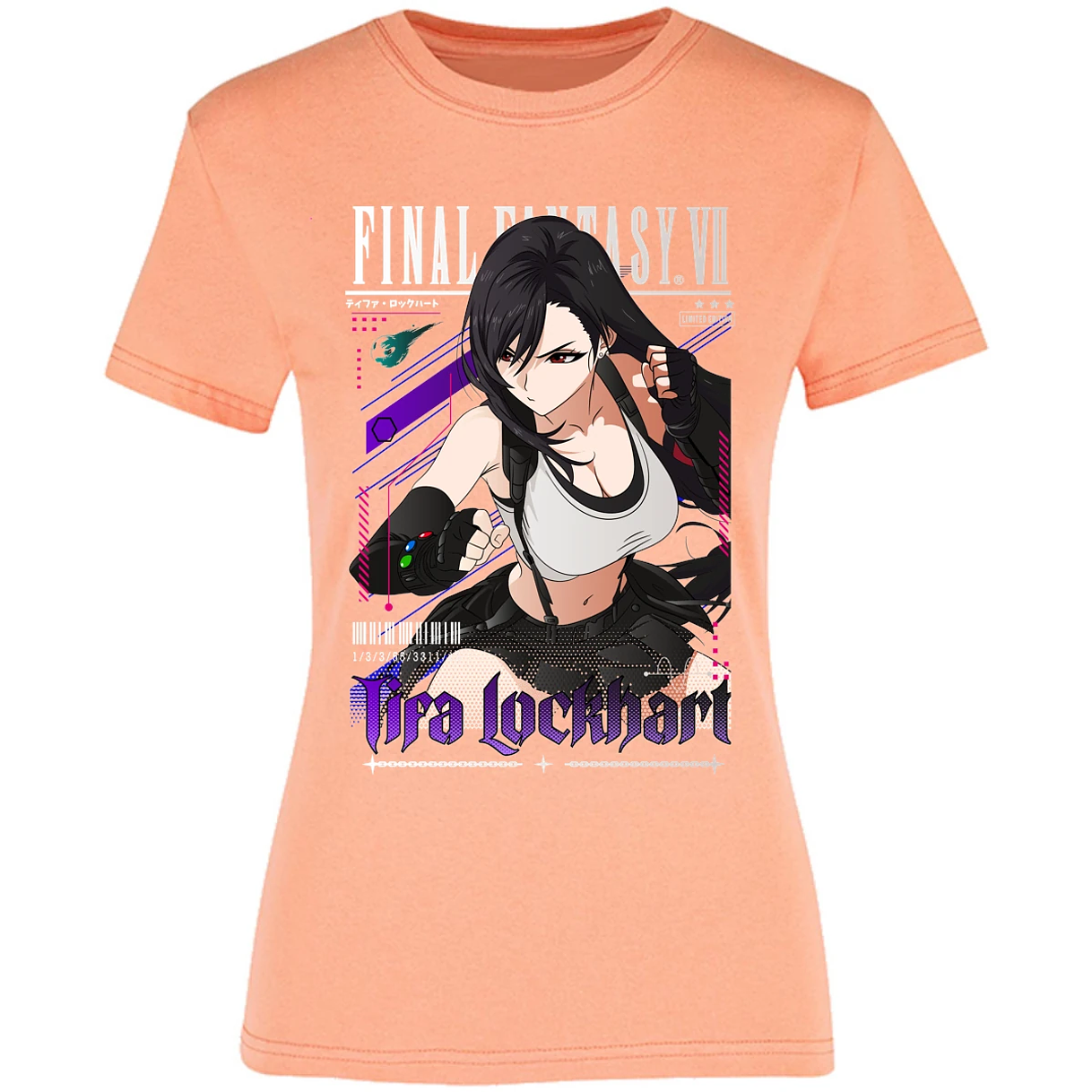 Blusa Final Fantasy Vii Tifa Lockhart Blusa para Mujer 5