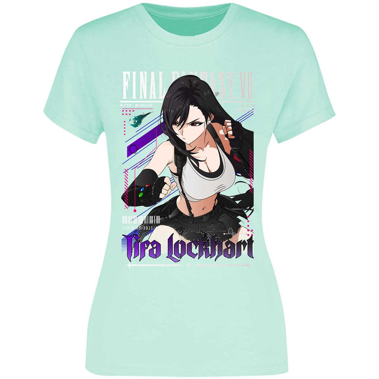 Blusa Final Fantasy Vii Tifa Lockhart Blusa para Mujer 6