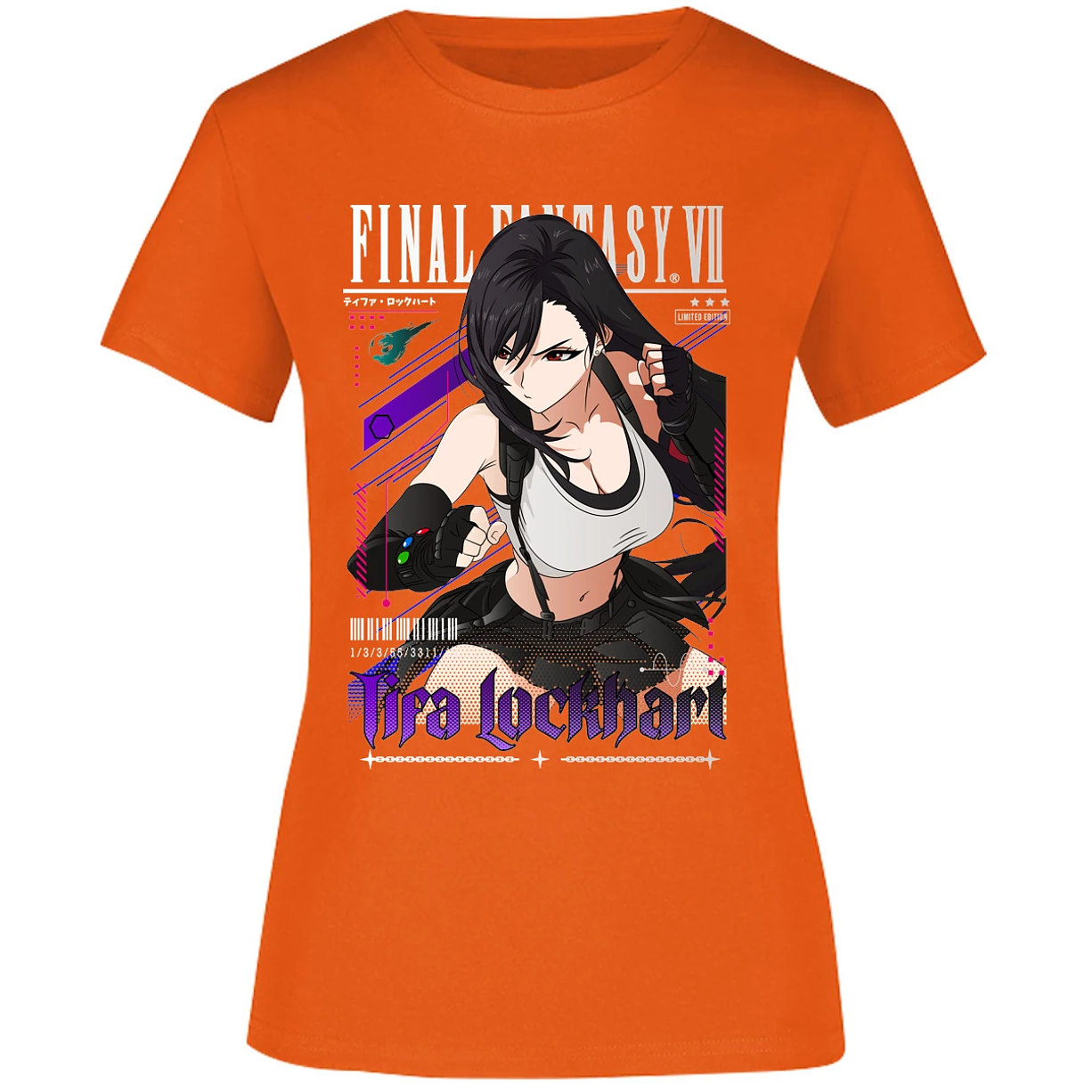 Blusa Final Fantasy Vii Tifa Lockhart Blusa para Mujer 9
