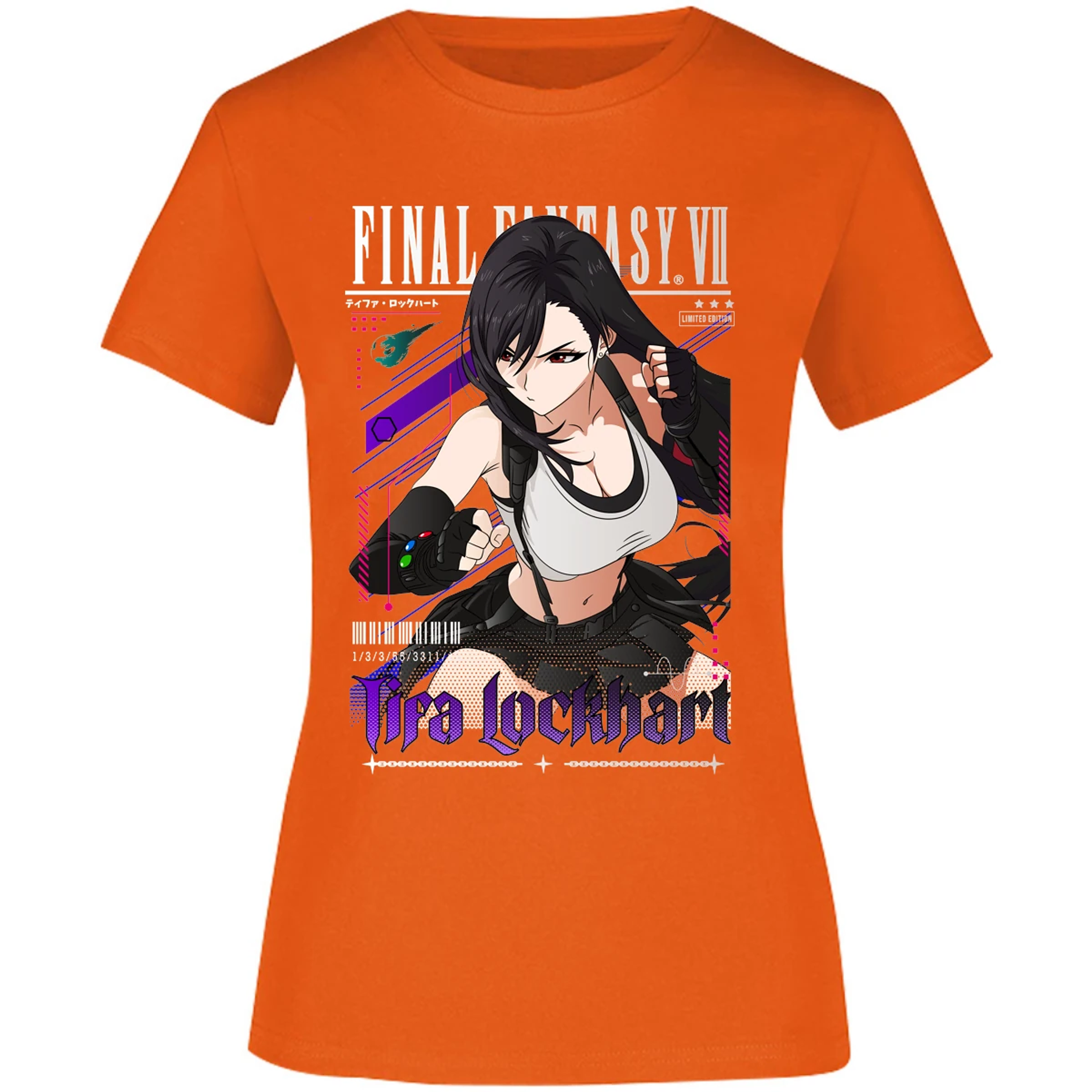 Blusa Final Fantasy Vii Tifa Lockhart Blusa para Mujer 9