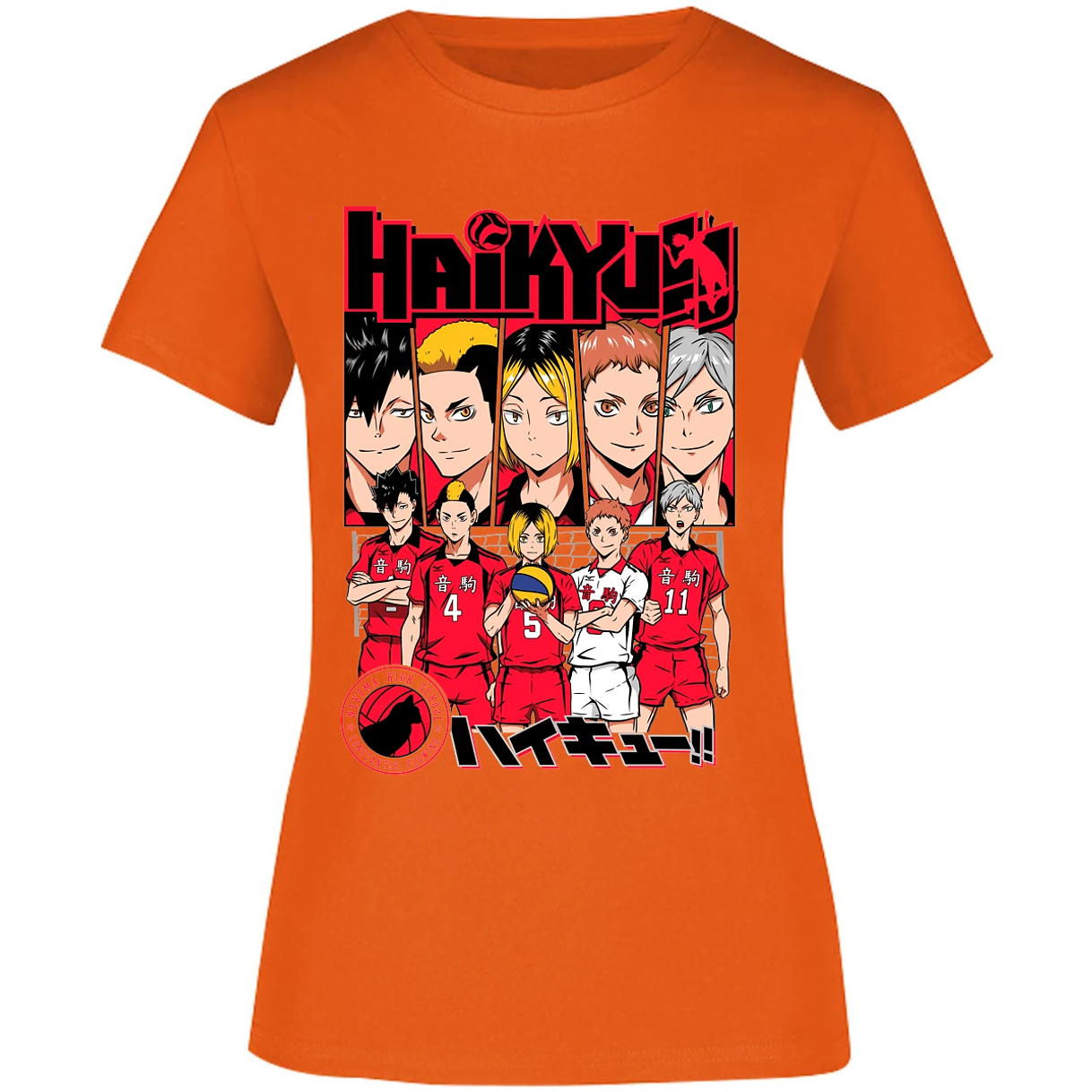 Blusa Haikyuu Haikyuu Nekoma Blusa para Mujer 8